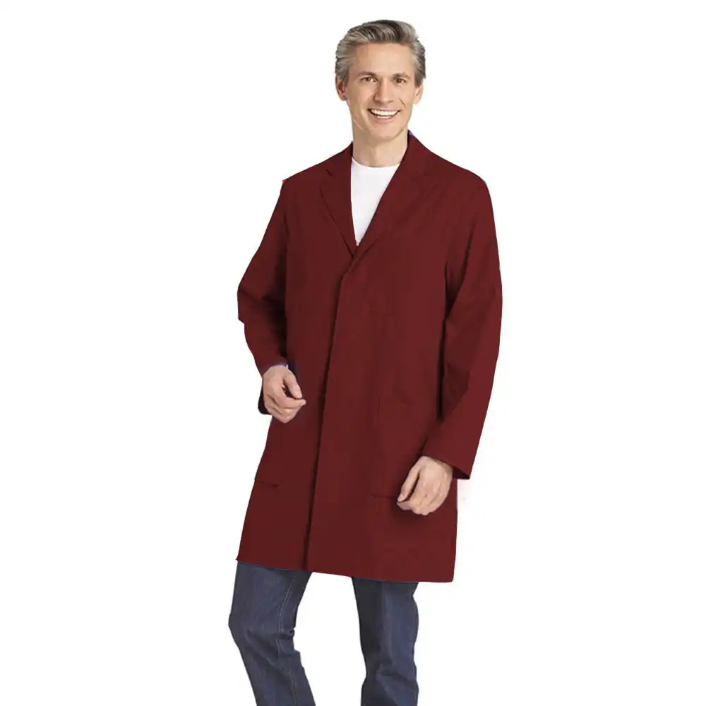 Arbeitsmantel Clean Dress "12/492" in bordeaux, 48 - Bild 1