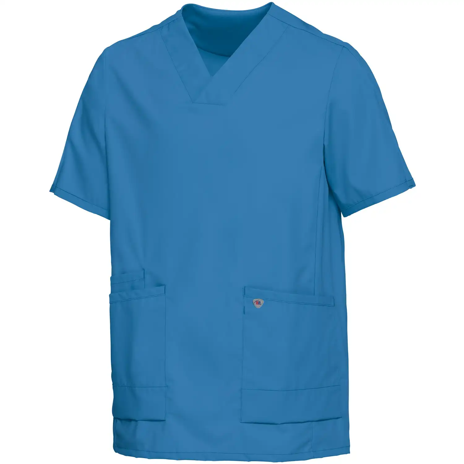 Schlupfkasack Unisex "1763" in azurblau, XS - Bild 1