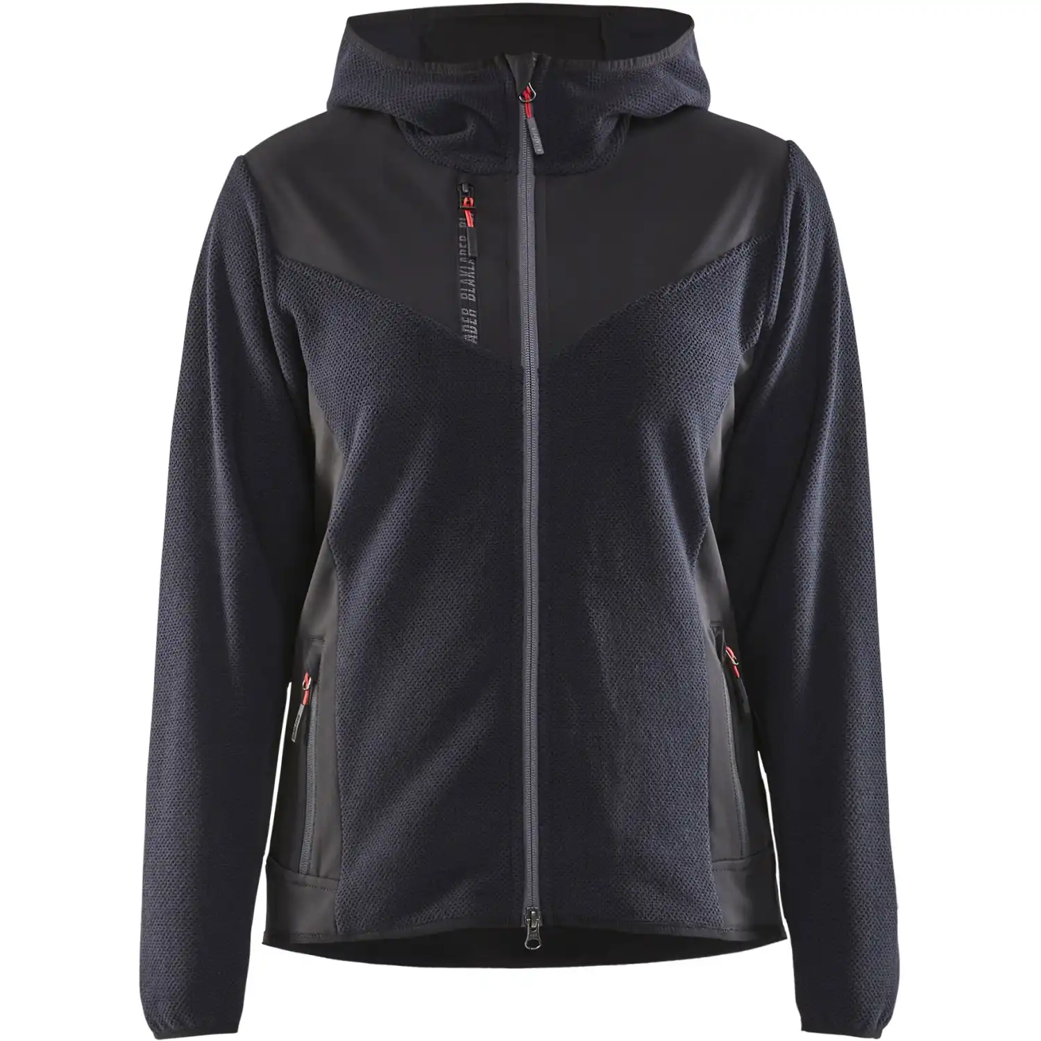 Damen Strickjacke "5941" in Dunkelmarine/Schwarz, M - Thumbnail 1