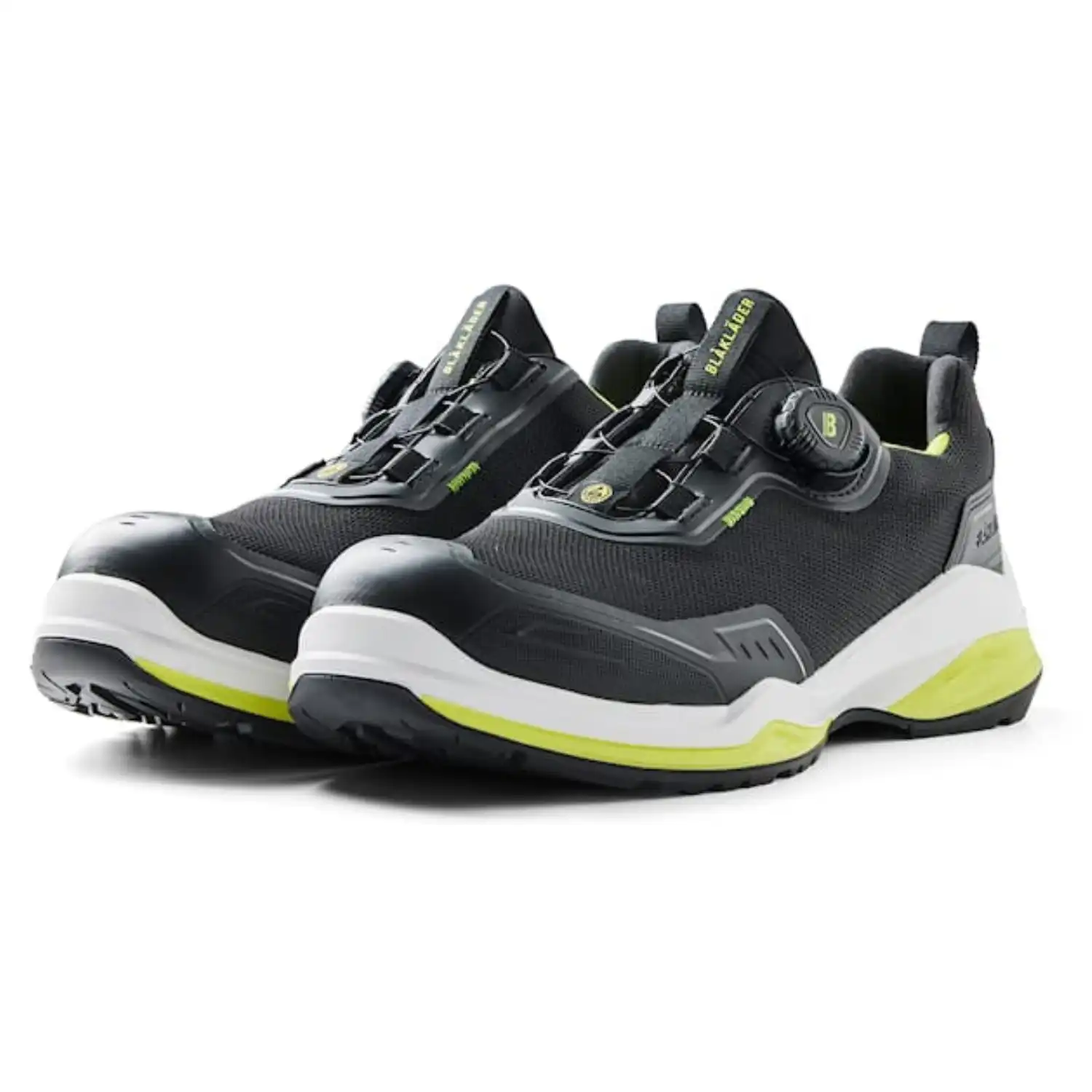 Sicherheitshalbschuh S3S "STRIKER" schwarz/limettengrün in 43 - Thumbnail 2