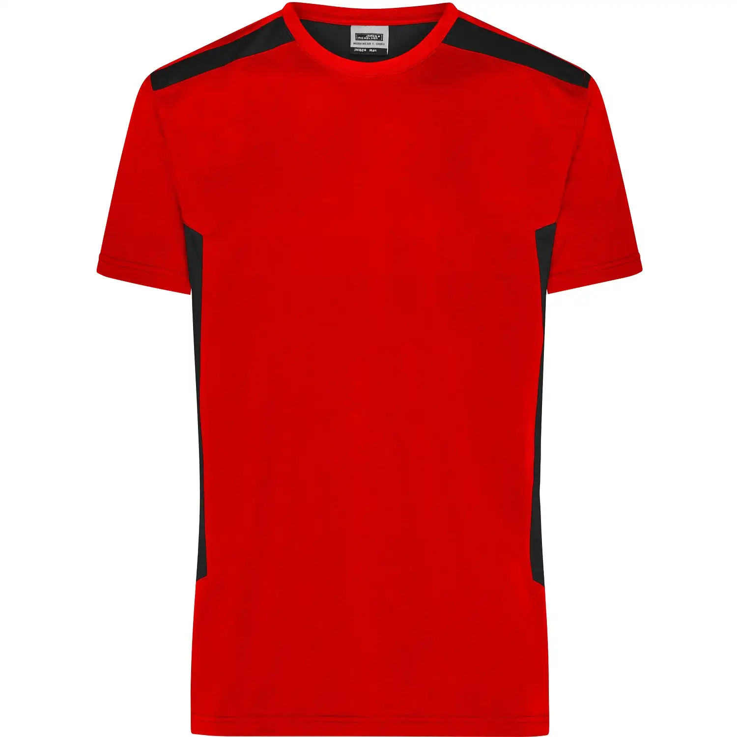 T-Shirt "JN1824" in red/black, 3XL - Thumbnail 1