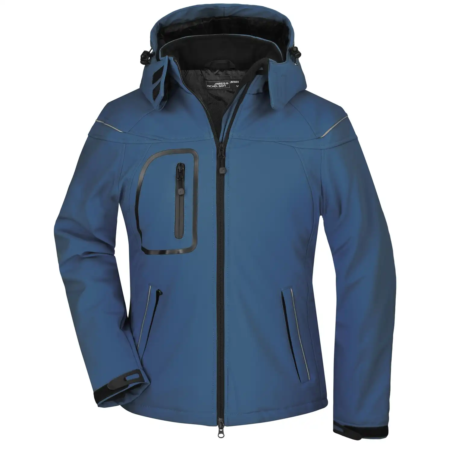 Damen Winter Softshelljacke "JN1001" in navy, M - Bild 1