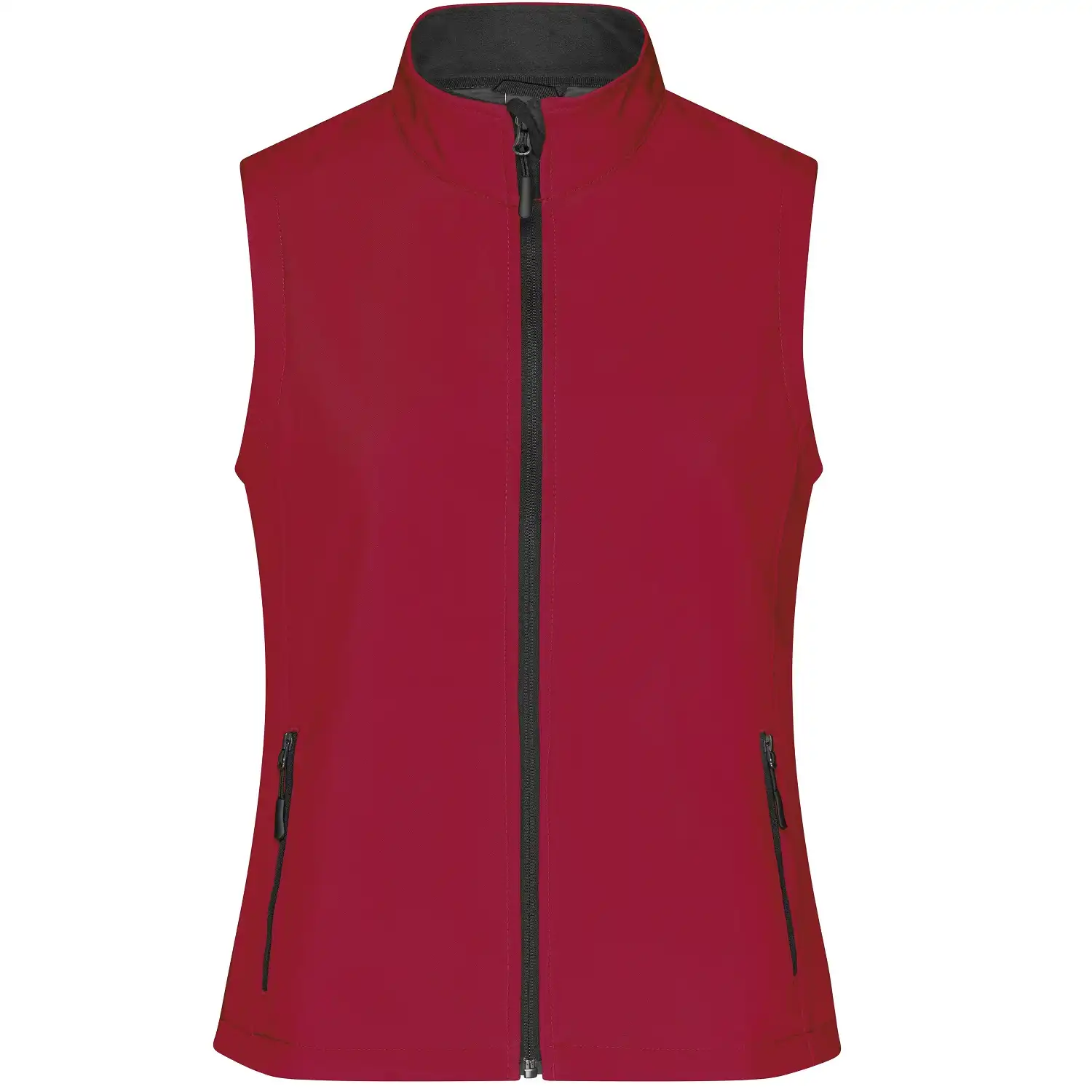 Damen Promo Softshellweste "JN1127" in red/black, L - Bild 1
