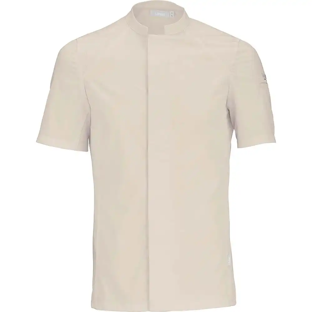 Kochhemd "BASIL2" in beige, L - Thumbnail 1