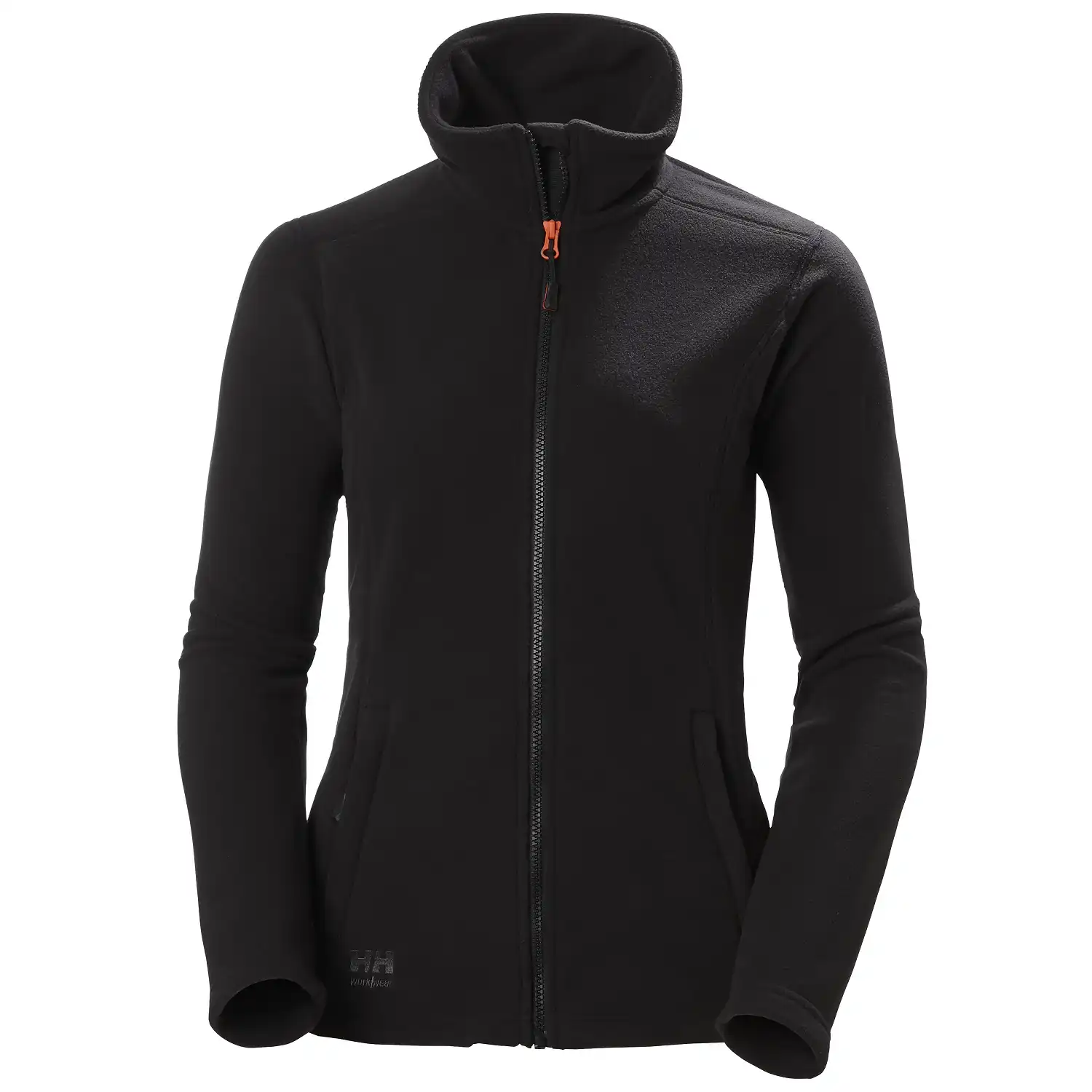 Damen Fleecejacke "LUNA" in schwarz, XXL - Thumbnail 1
