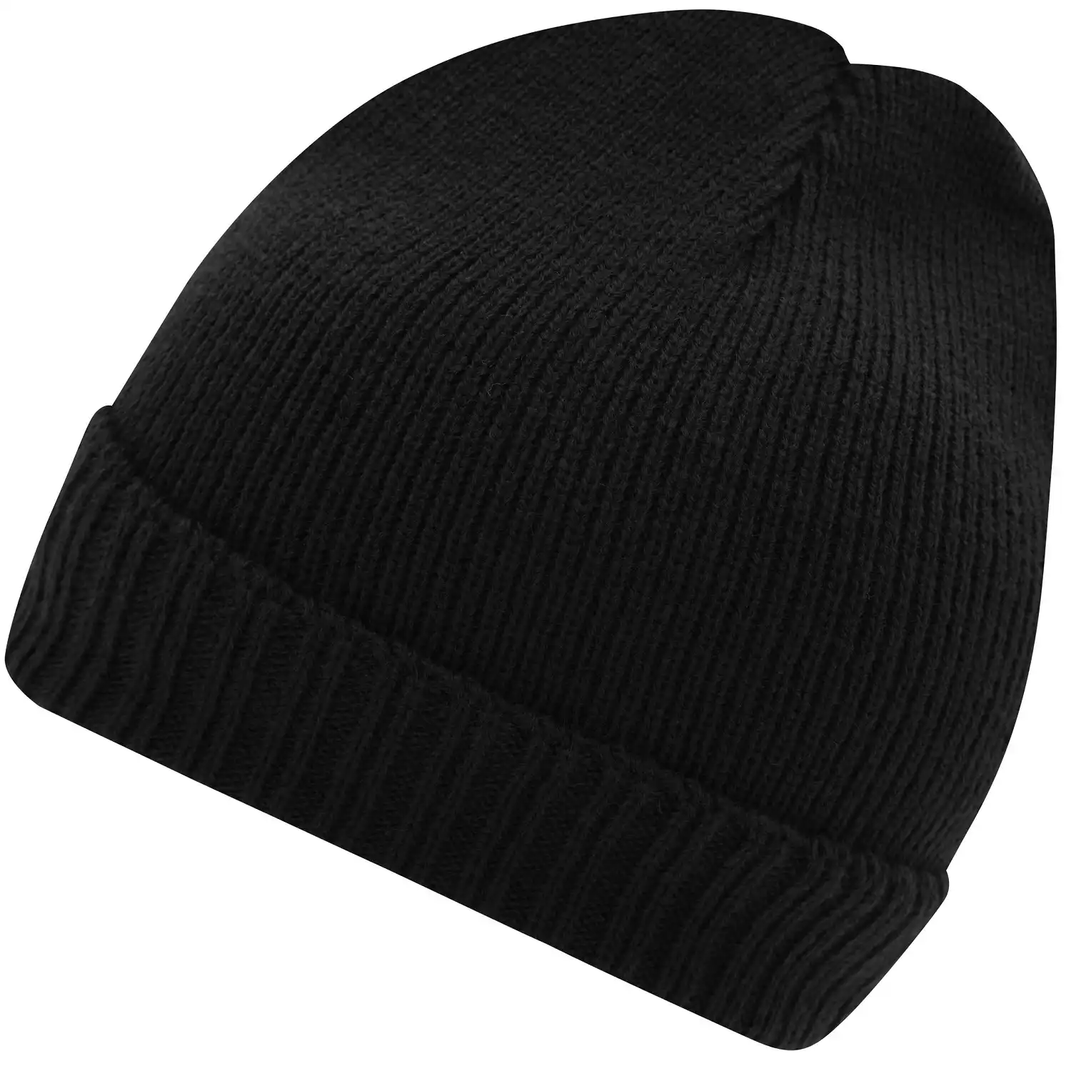 Strickmütze "MB7111" Basic in black - Bild 1