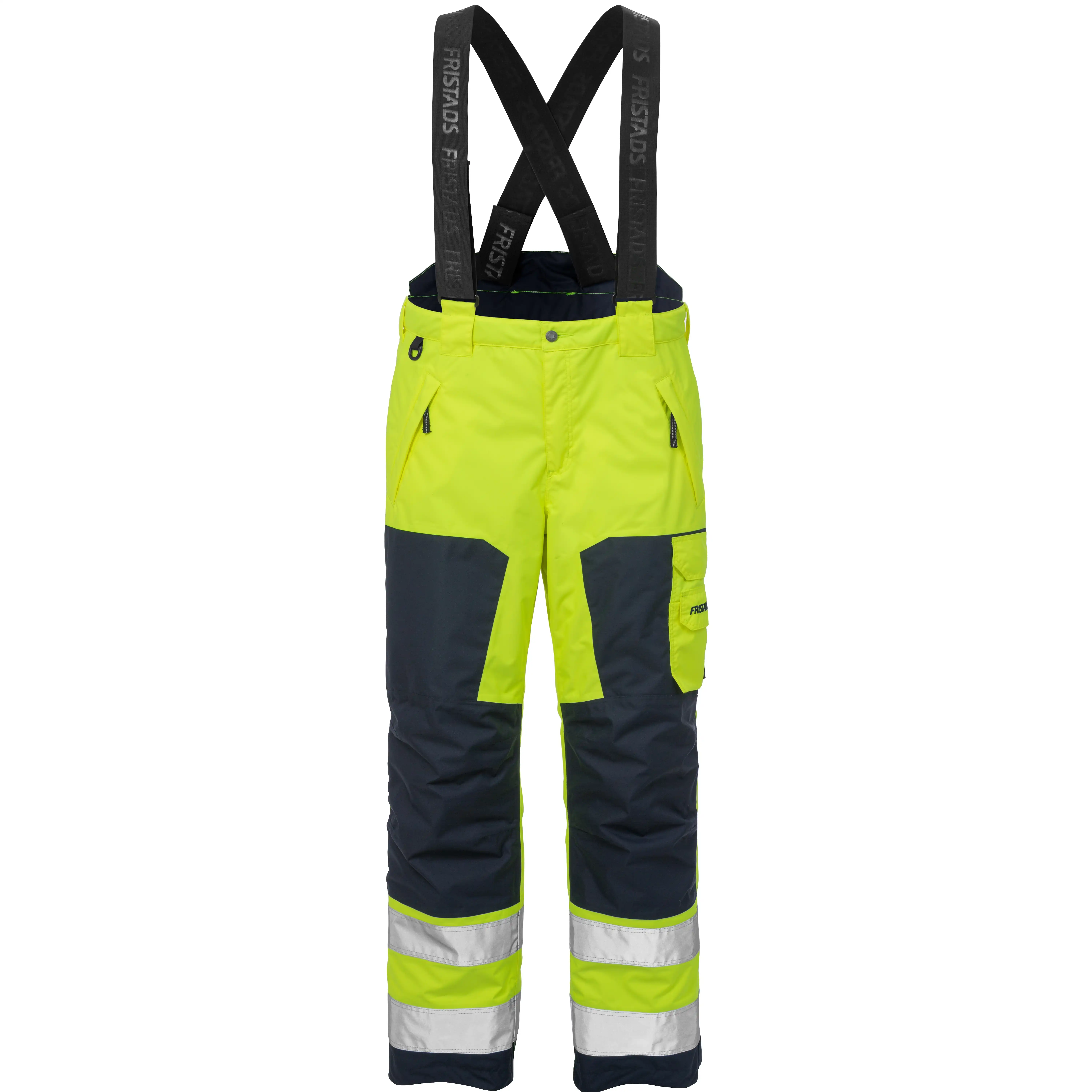 Warnschutz Winterhose "2035 GTT" in gelb/marine, XS - Thumbnail 1