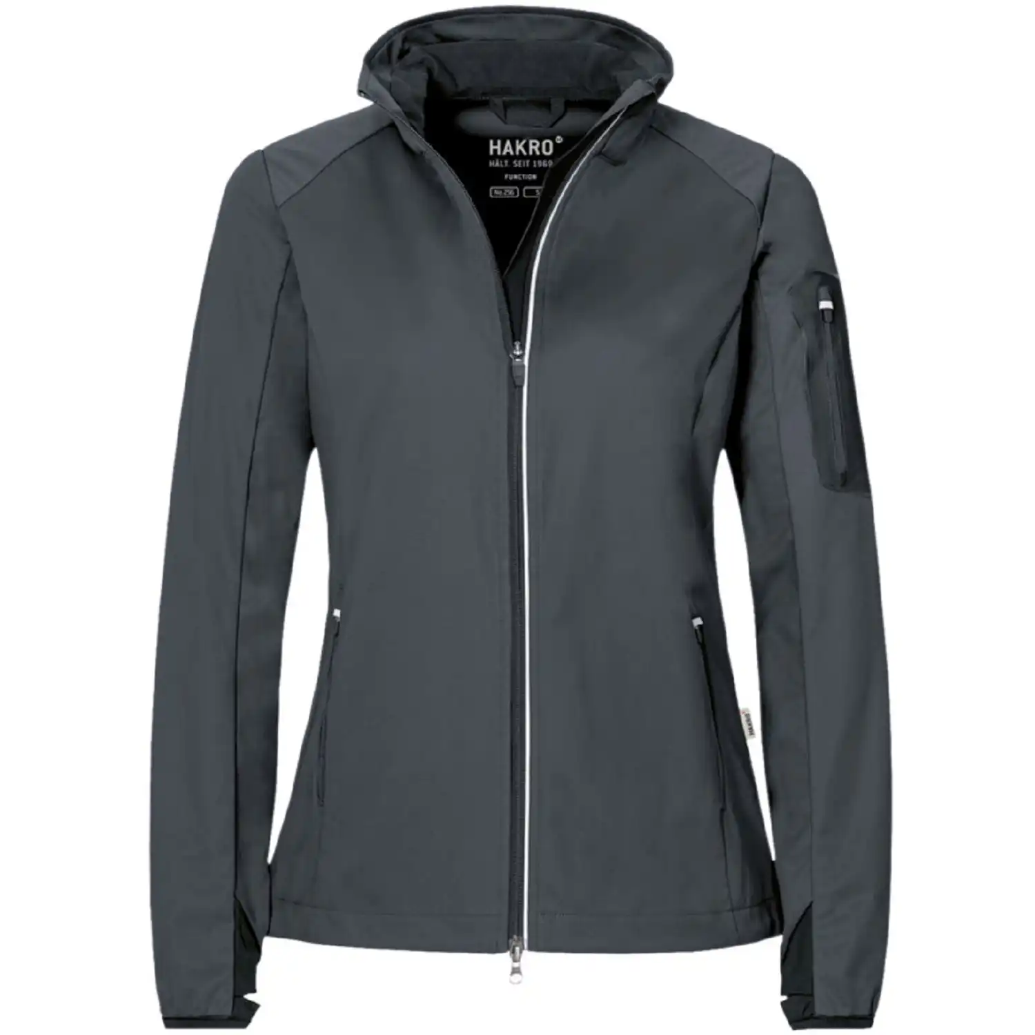 Damen-Softshelljacke "SIDNEY" 256 in anthrazit, M - Bild 1