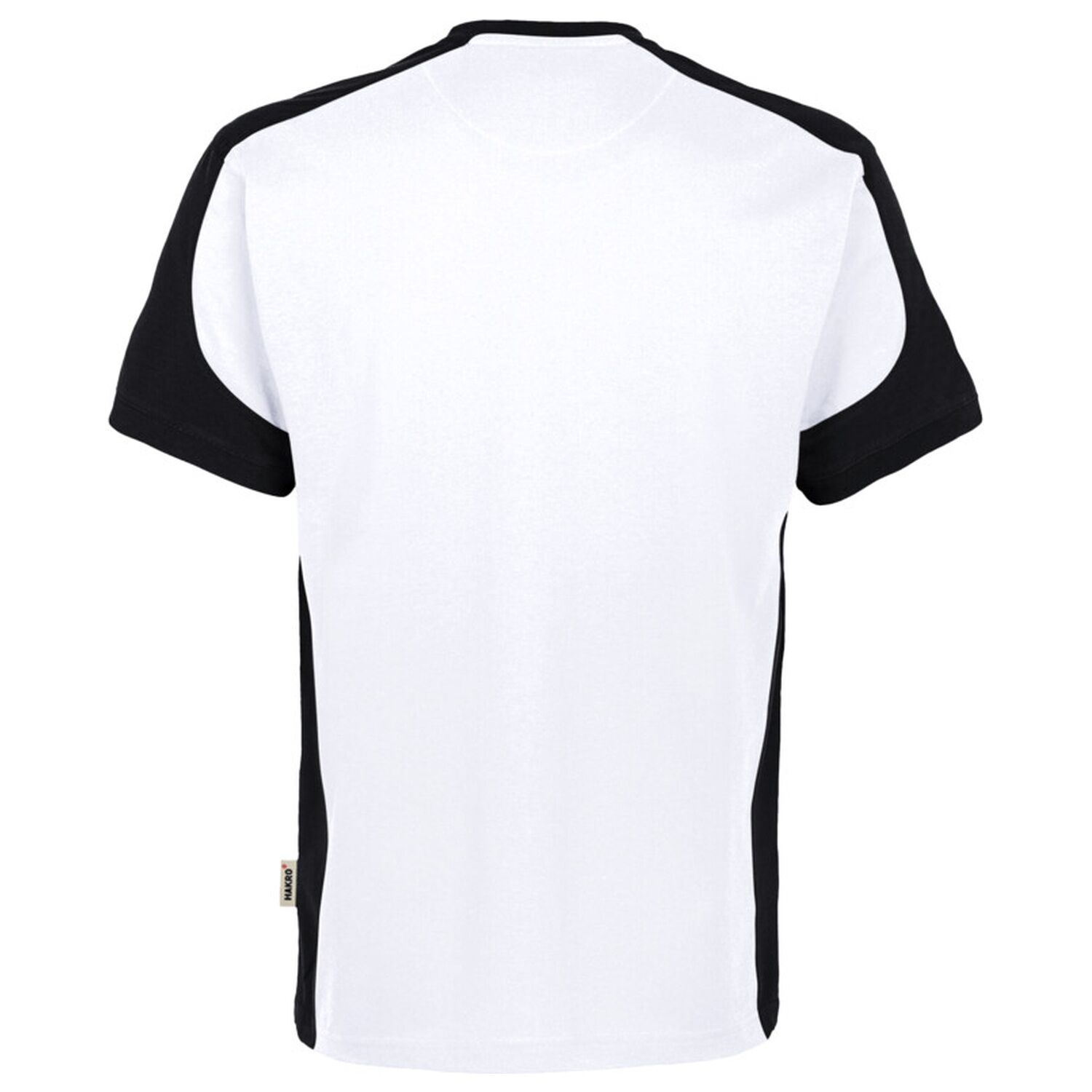 T-Shirt "CONTRAST" MIKRALINAR® ECO in 6XL, Weiß - Thumbnail 3