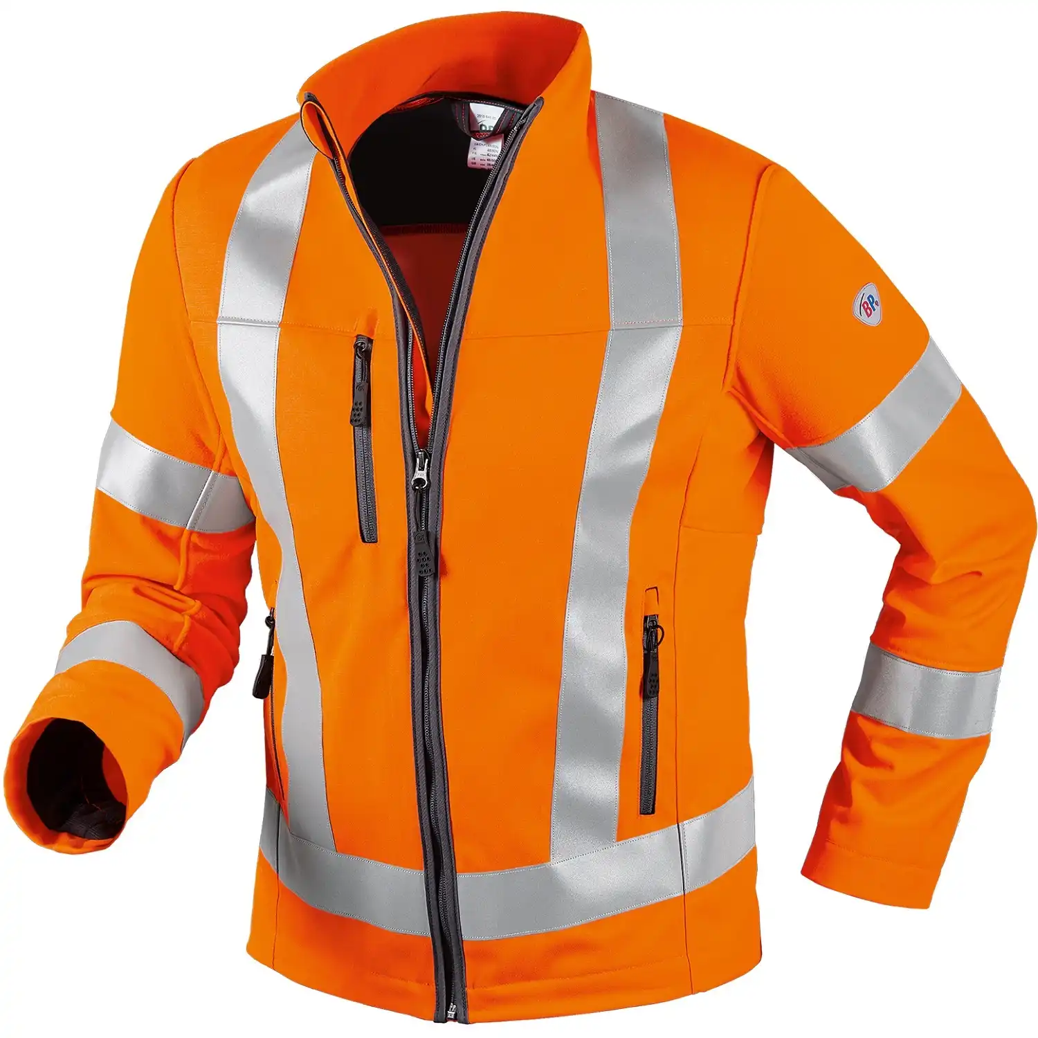 Warnschutz Funktionsjacke "2015-845" Hi-Vis Comfort orange in 48/50 - Thumbnail 1