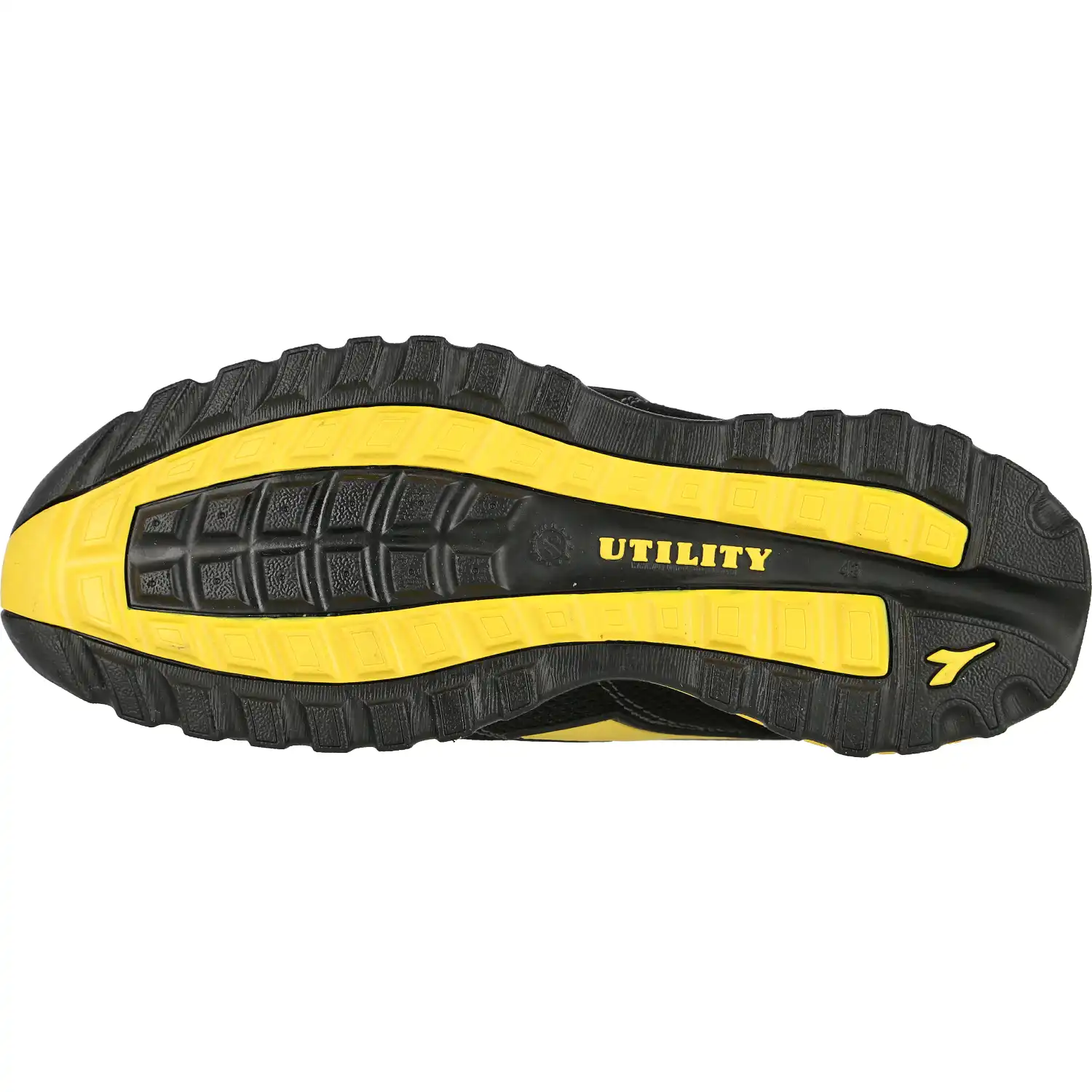 Sicherheitshalbschuhe S1PS  "GLOVE TEXT LOW" schwarz in schwarz, 42 - Thumbnail 3