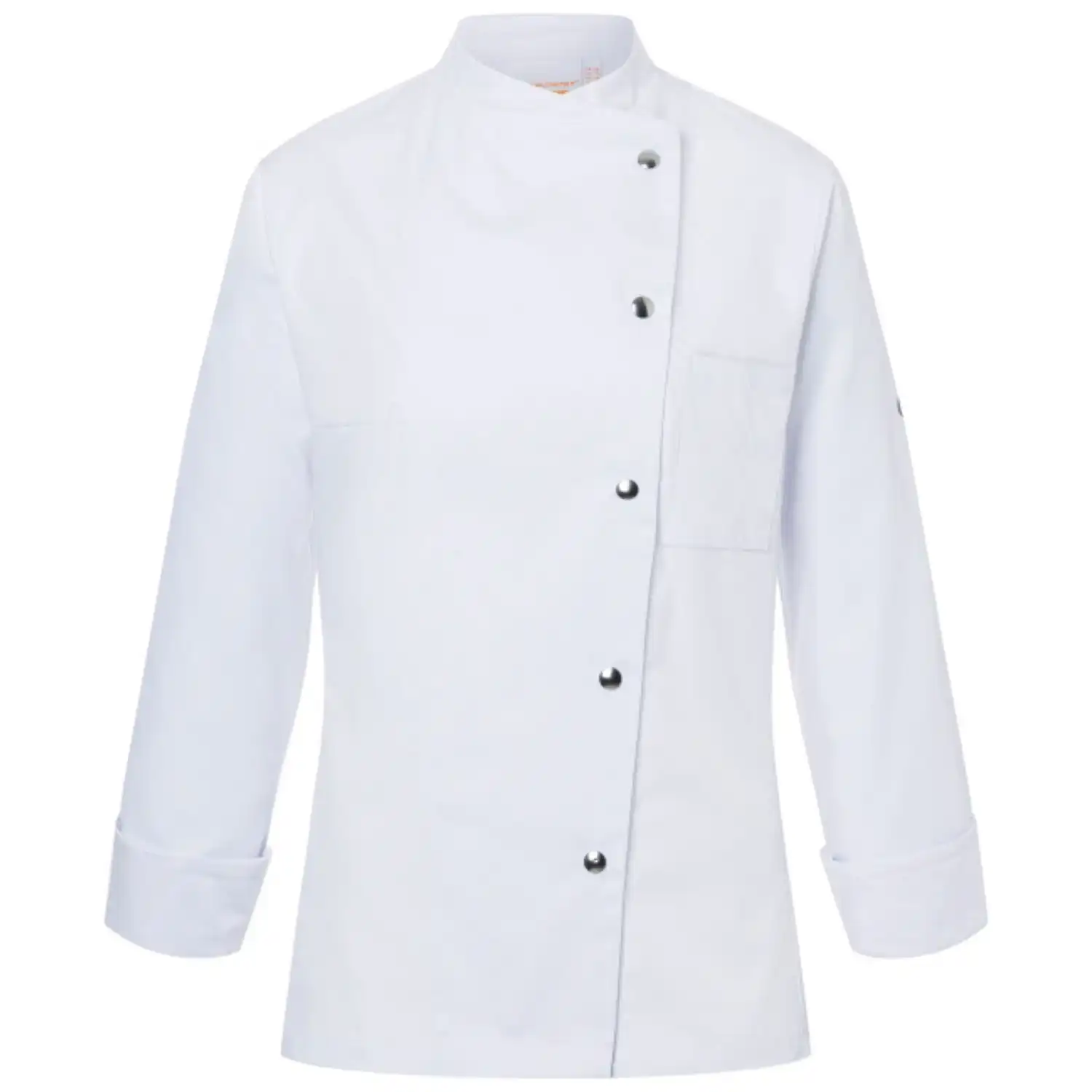 Damen Kochjacke Larissa "JF 3" in 48, Weiß - Thumbnail 1