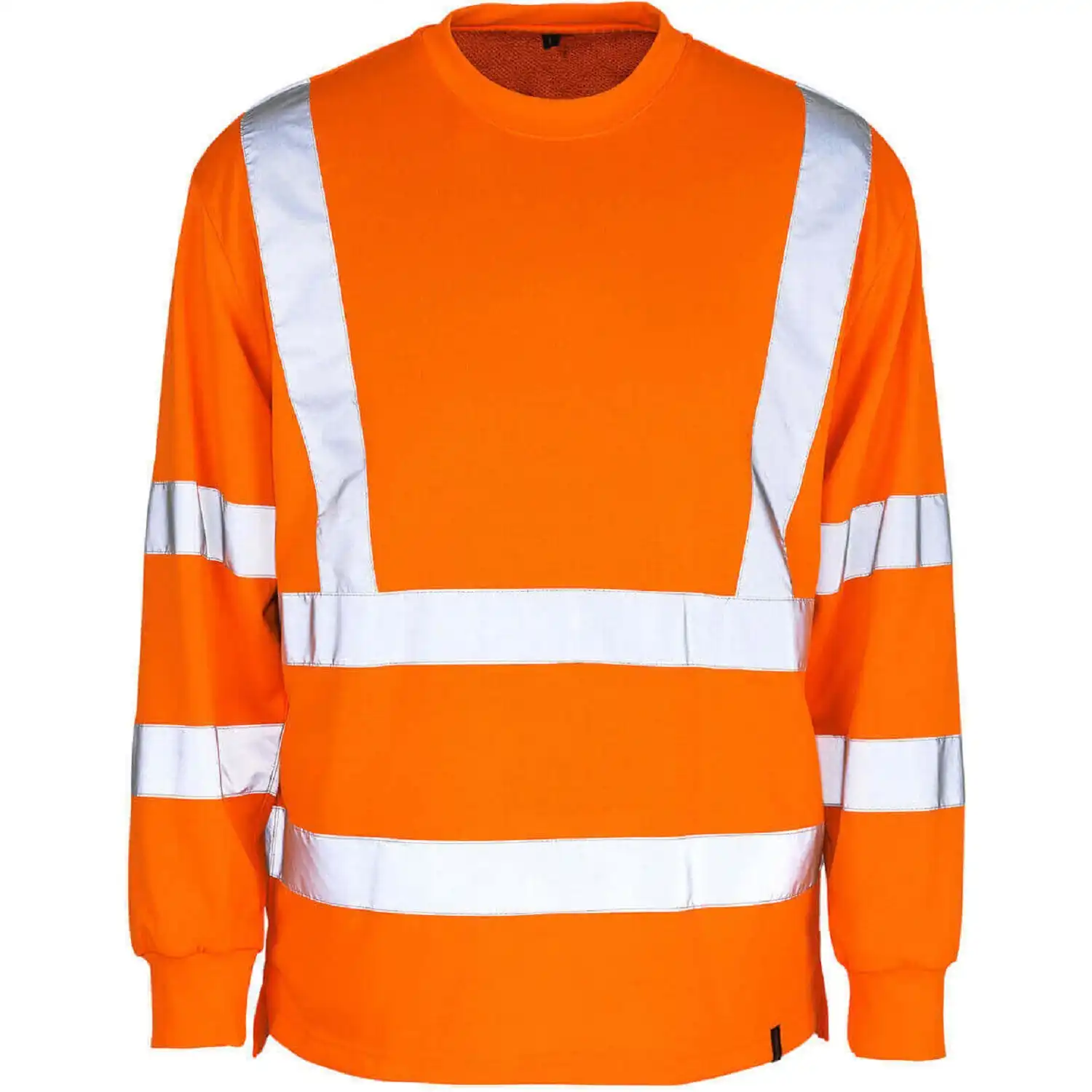 Warnschutz Sweatshirt "MELITA" Safe Classic in fluororange, XXL - Bild 1