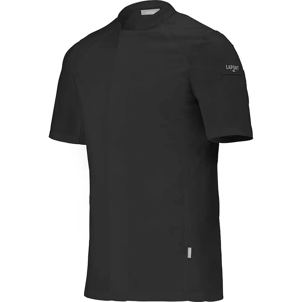 Kochhemd "BASIL2" in schwarz, L - Thumbnail 2