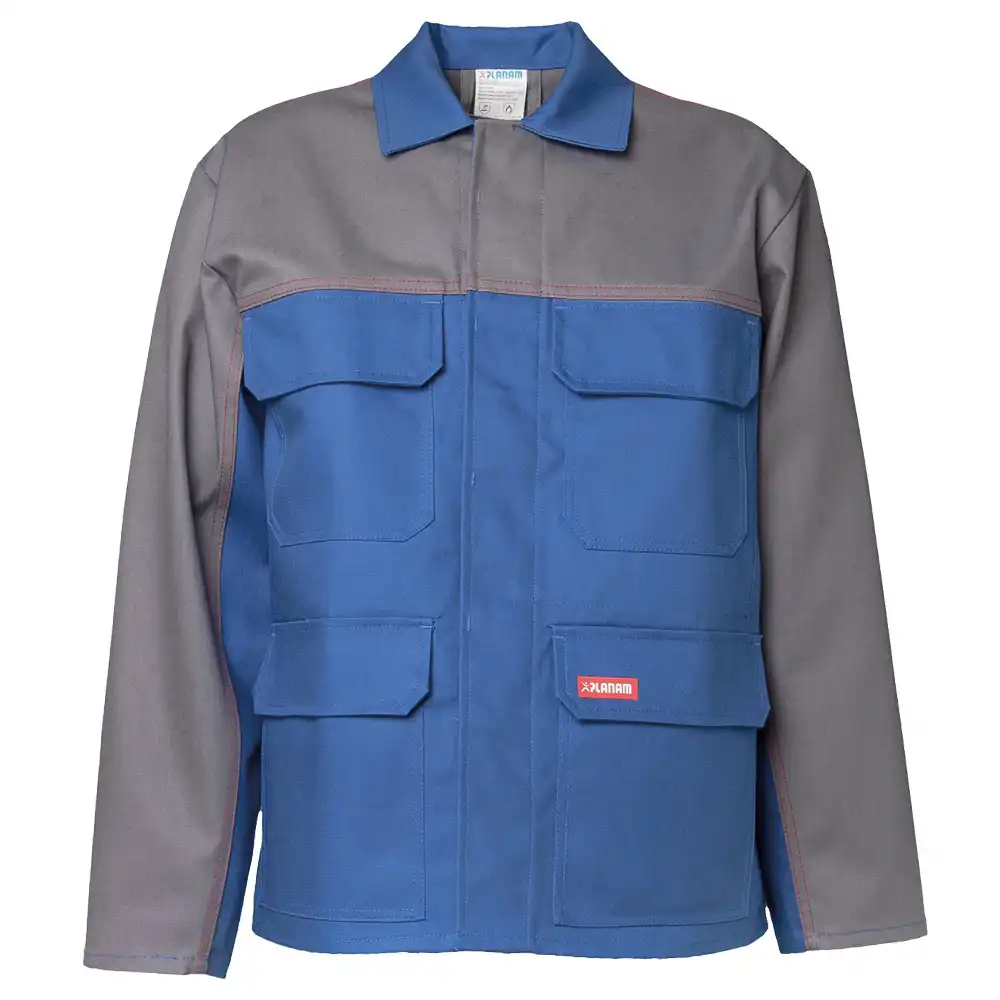 Multinorm Bundjacke 1-lagig "MAJOR PROTECT" kornblau/grau in 44 - Thumbnail 1