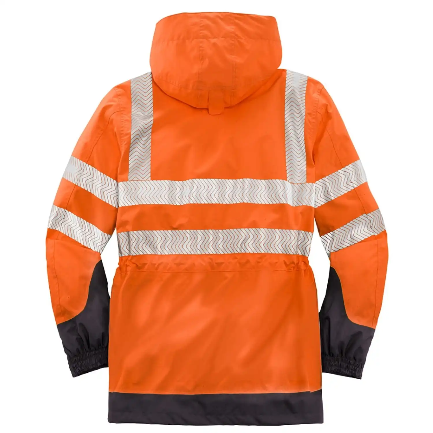 Warn- & Wetterschutzjacke "TAMPA" in leuchtorange/grau, M - Thumbnail 2