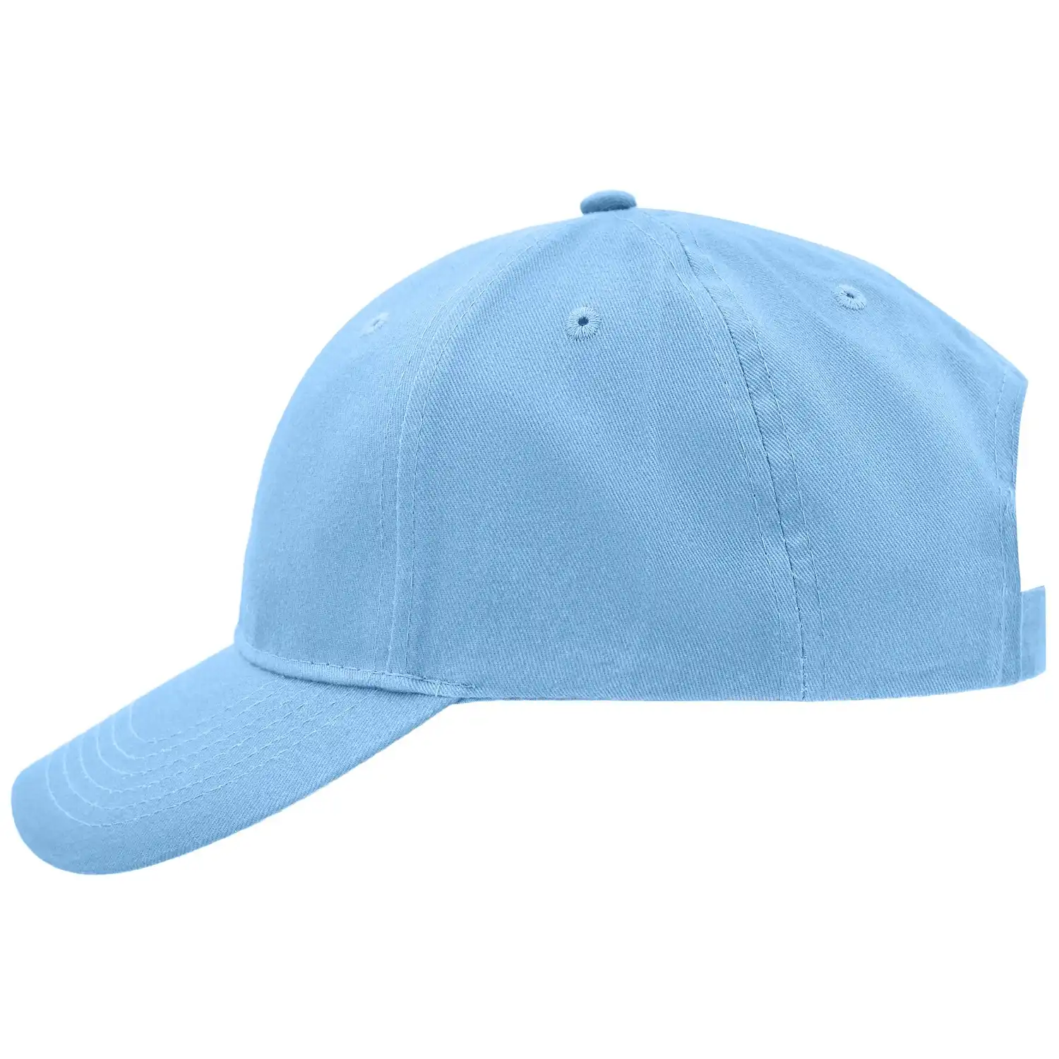Brushed 6 Panel Cap "MB6118" in light blue - Bild 1