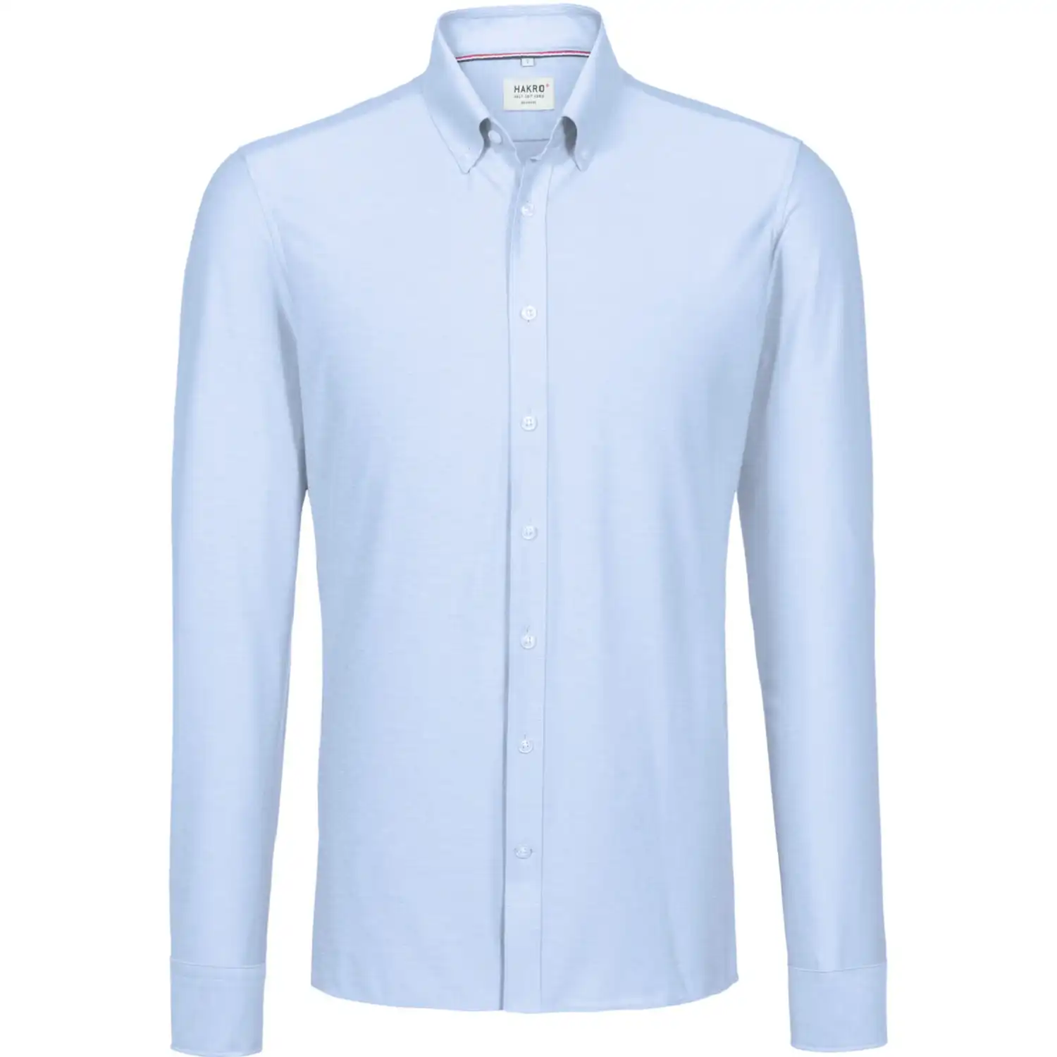Hemd "NATURAL STRETCH" 130 langarm Regular in ozeanblau, XS - Thumbnail 1