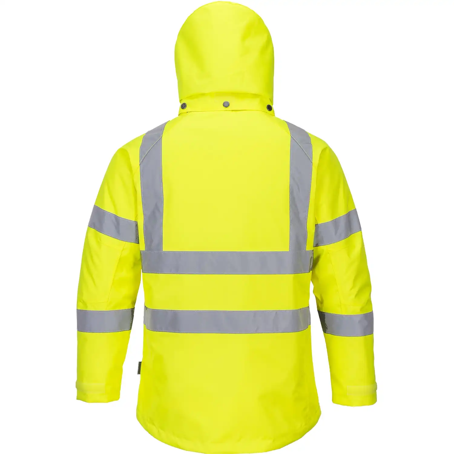 Damen Warnschutz Winterjacke "LW74" in gelb, M - Thumbnail 2