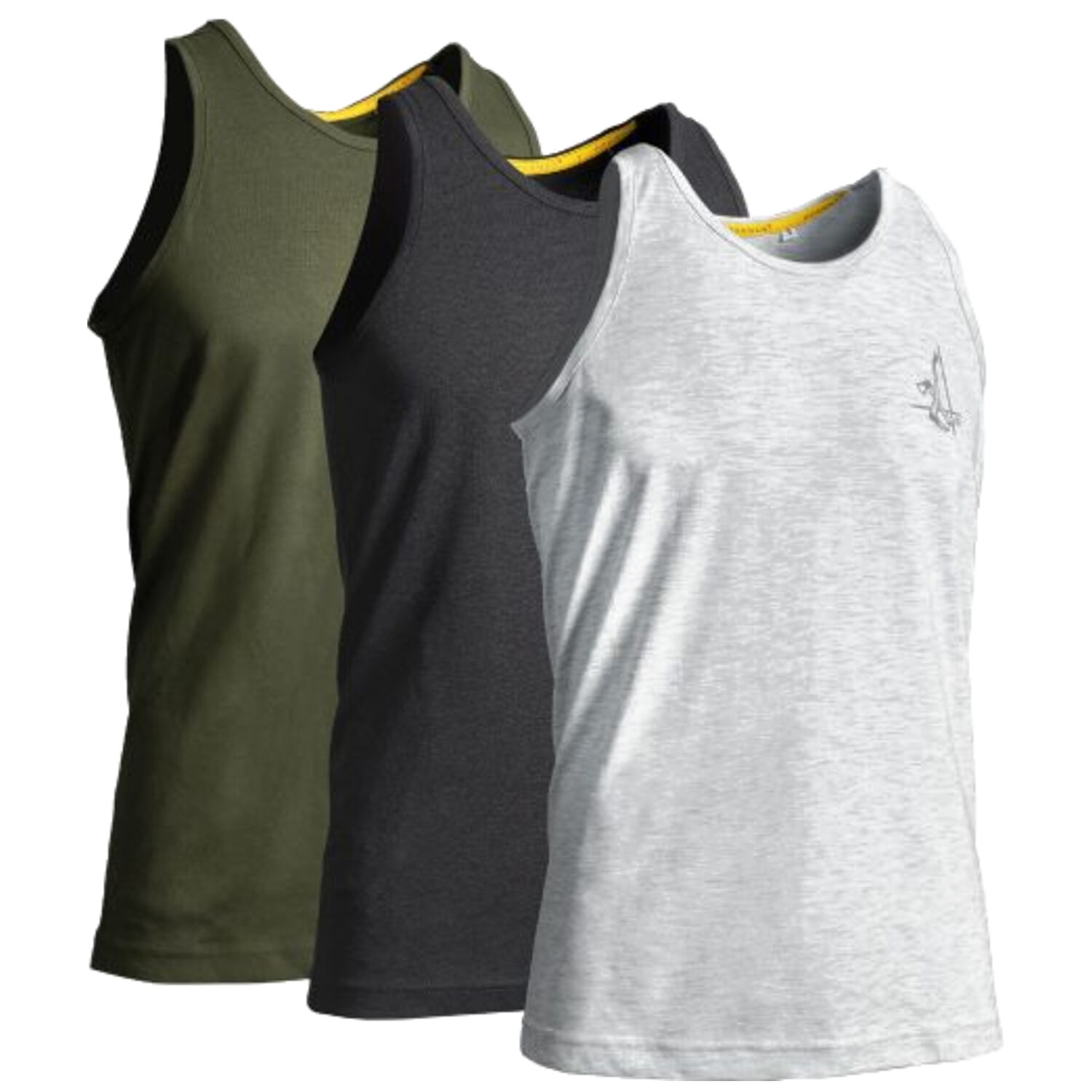 Tanktop 3er Set "HOLZER" in M - Bild 1