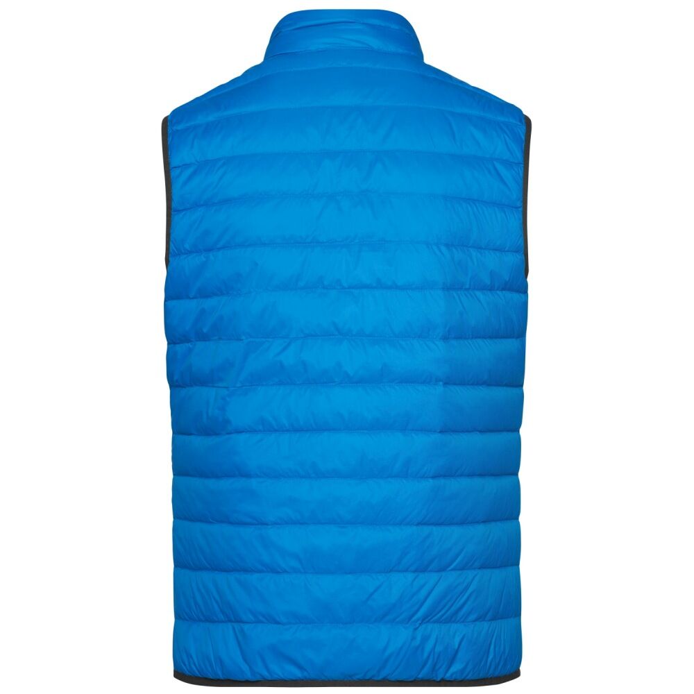 Daunenweste "JN1138" in cobalt/silver, 3XL - Thumbnail 2