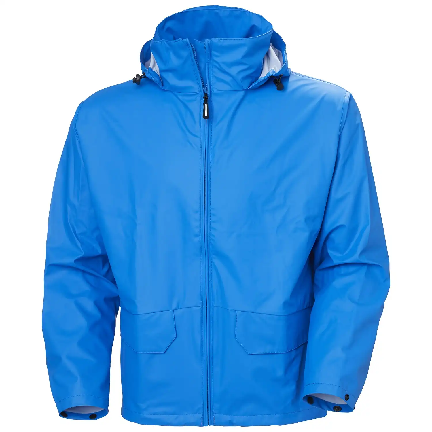 Regenjacke "VOSS" wasserdicht in racer blue, XL - Thumbnail 1