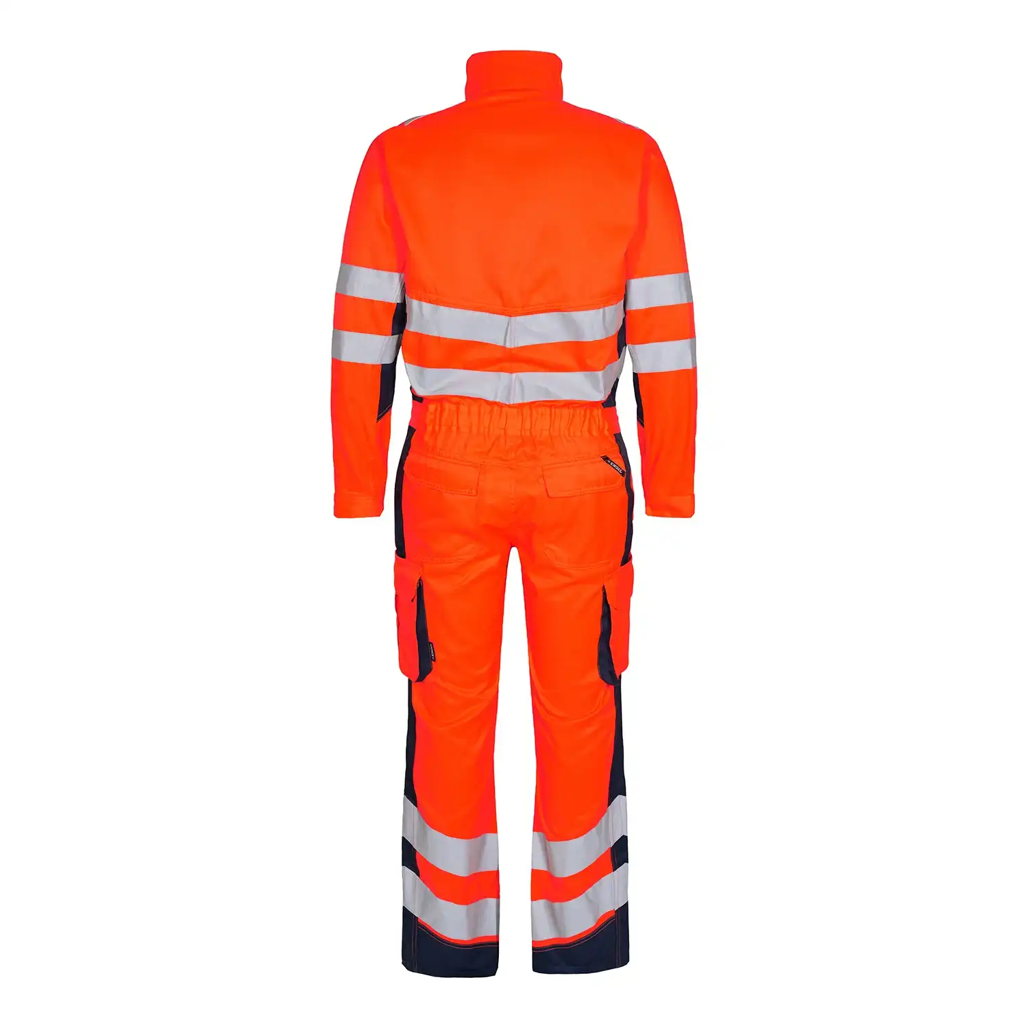 Warnschutz Overall "4545-319" Safety Kl. 3 in orange/marine, L - Thumbnail 2