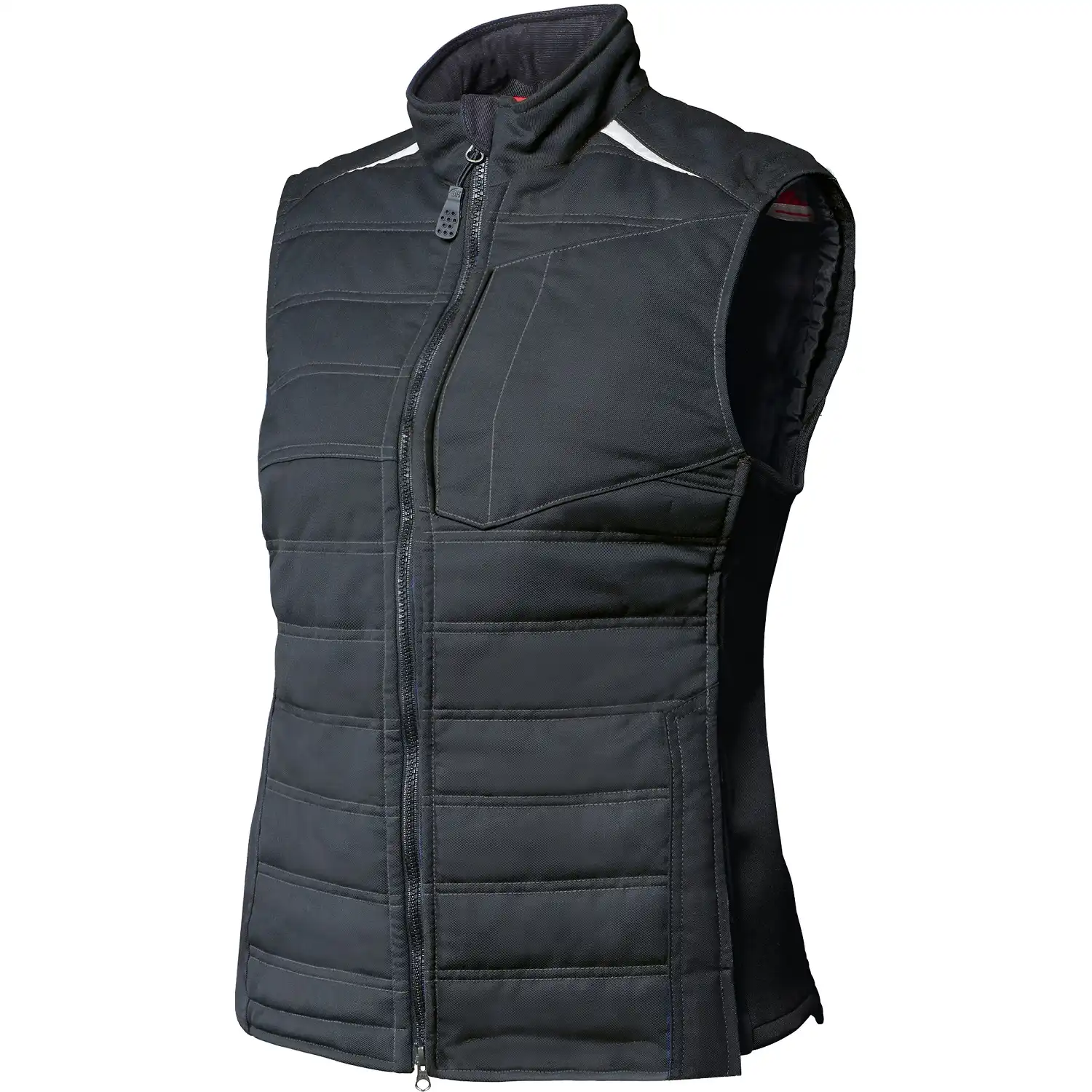 Damen Winter-Steppweste "1994-570" Bplus in anthrazit, XS - Thumbnail 1