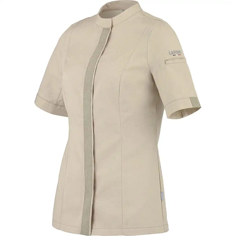 Damen Kochhemd "FAVA" in beige, 48 - Thumbnail 2