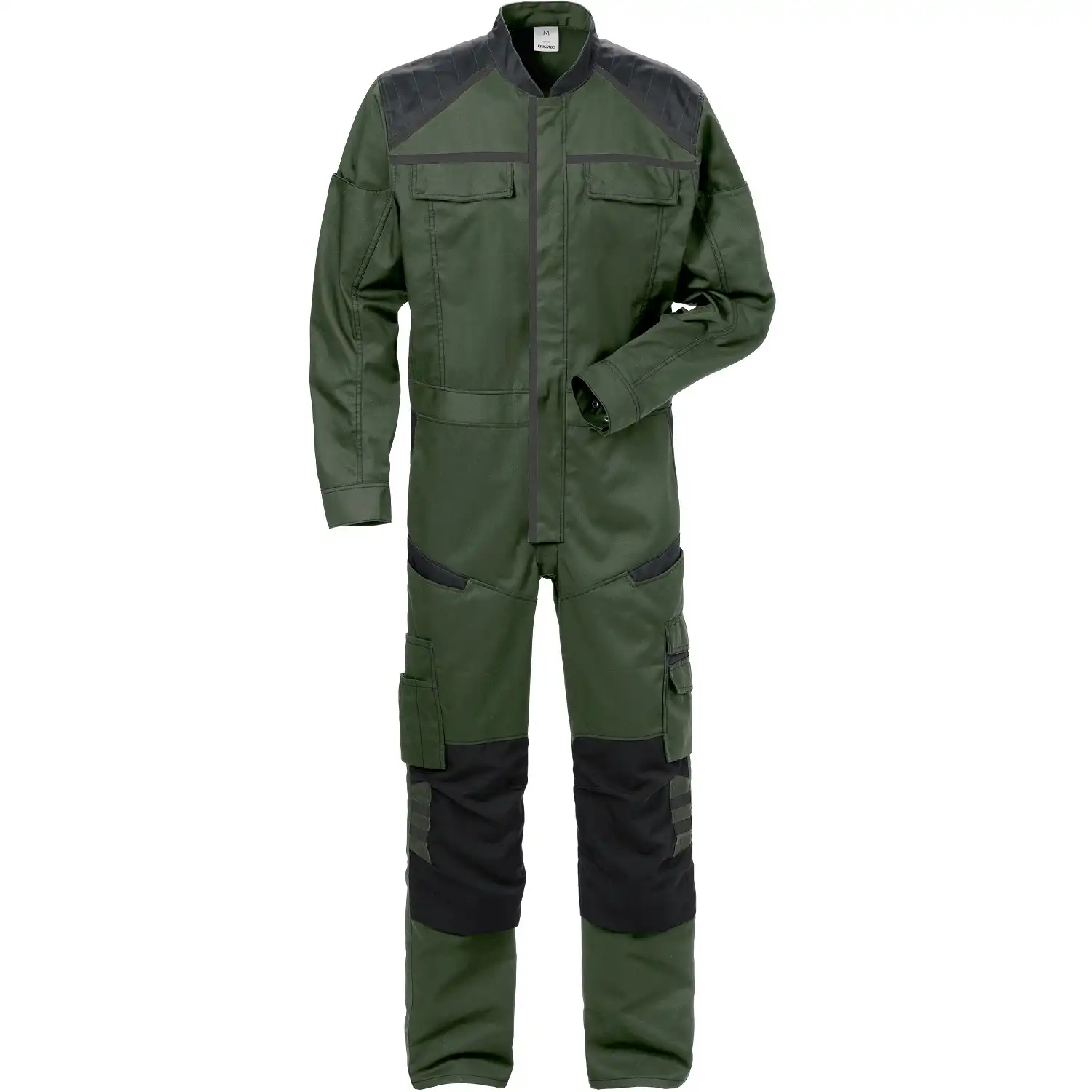 Overall "8555 STFP" Fusion Skarup in armygrün/schwarz, M - Thumbnail 1