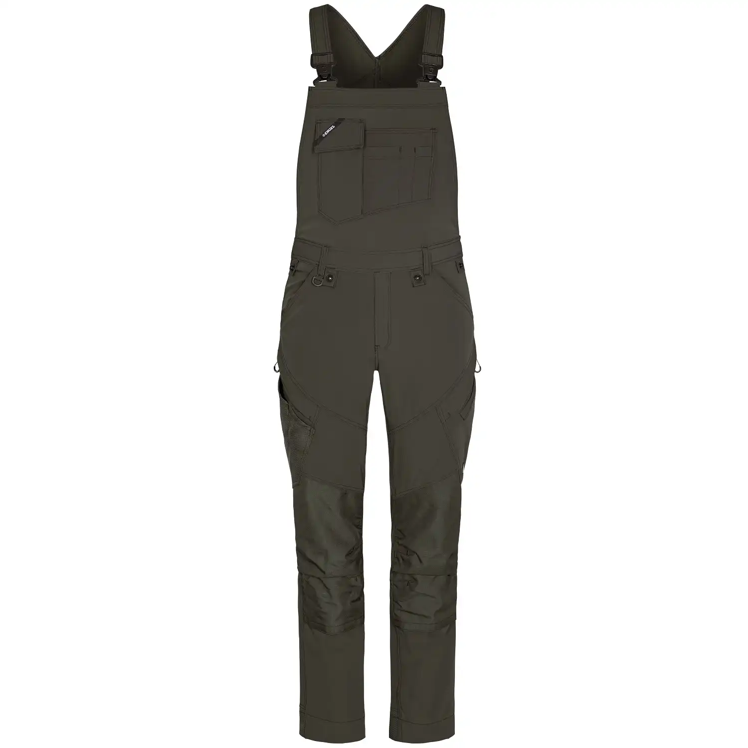 Handwerker Latzhose "3369-317" X-treme in forest green, 48 - Bild 1