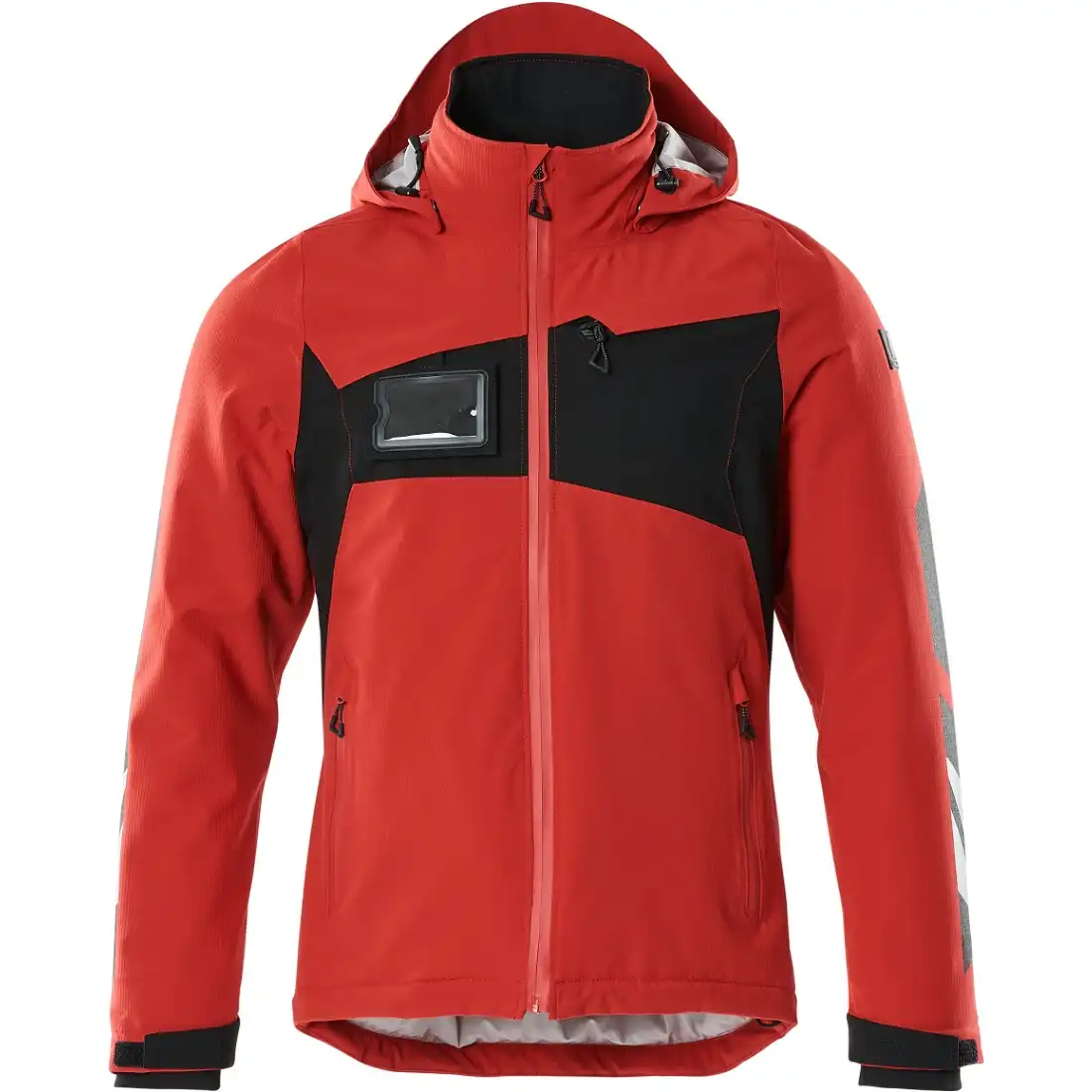 Winterjacke mit CLIMASCOT® "ACCELERATE" leicht in verkehrsrot/schwarz, XL - Thumbnail 1