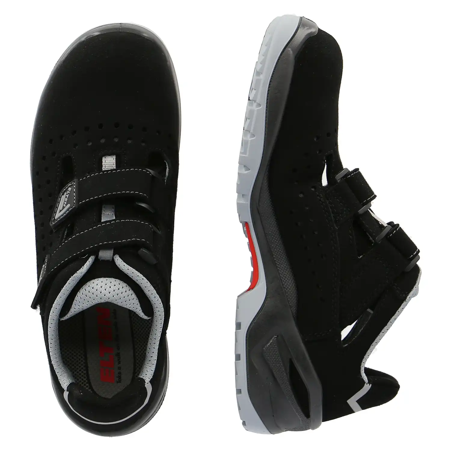 Sicherheitssandale S1 "IMPULSE GREY" ESD Easy BIOMEX DYNAMICS in 44 - Thumbnail 2