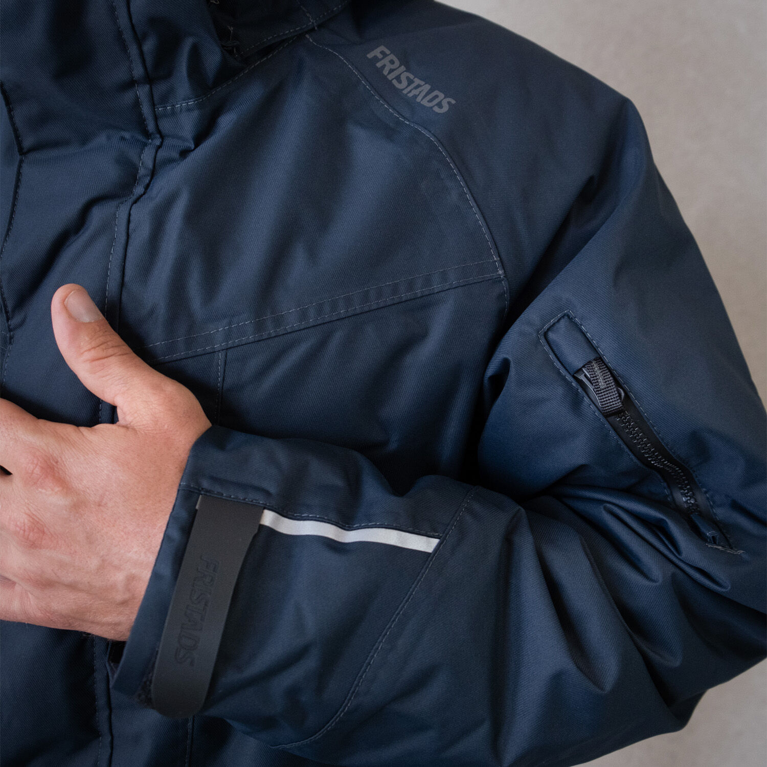 Winterjacke "4410 GTT" 2.0 Alnaryd in dunkelmarine, XS - Thumbnail 3