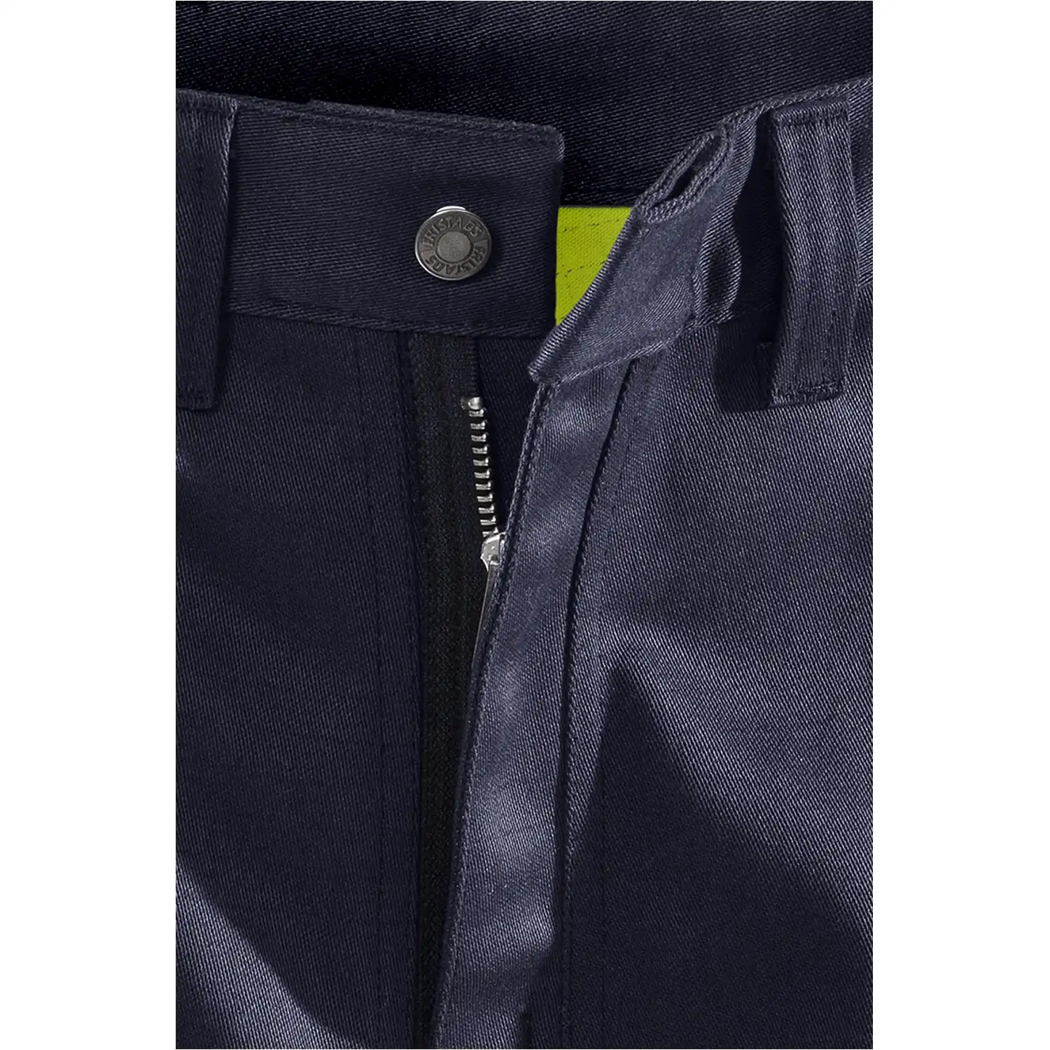 Schweißer Bundhose Kl. 2 "2656 WEL" marine/gelb in C64 - Thumbnail 3