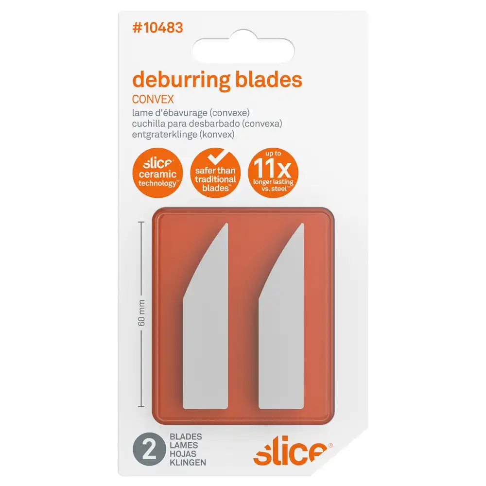 Klingen konvex Entgrater 10483 SLICE® | 2 Stk - Thumbnail 2