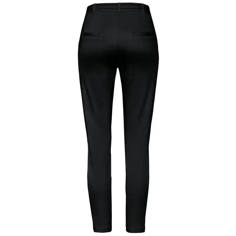 Damen Chino 7/8 Hose Stretch "720" in schwarz, 3XL - Thumbnail 2
