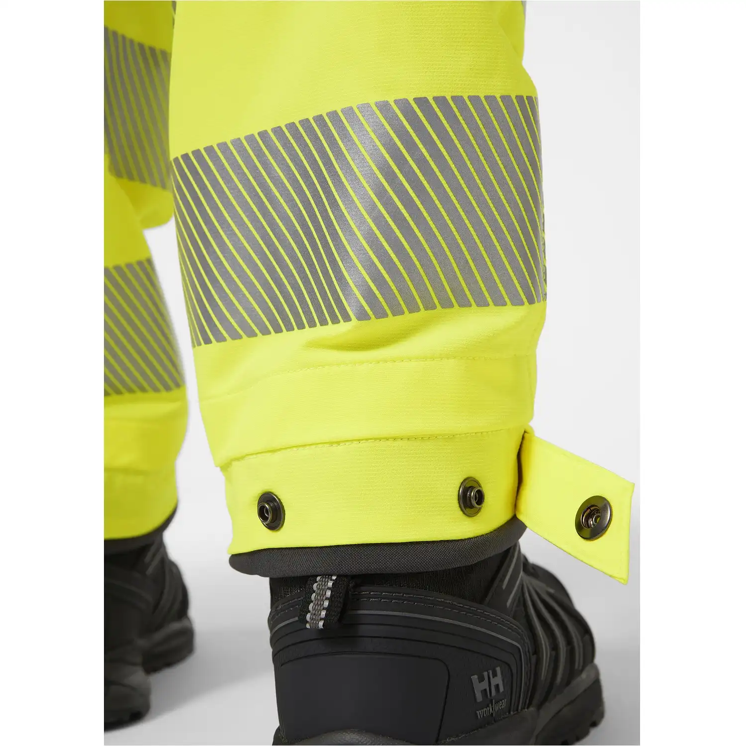 Warnschutz Stretch Handw.hose ICU BRZ in gelb/schwarz, C48 - Thumbnail 4