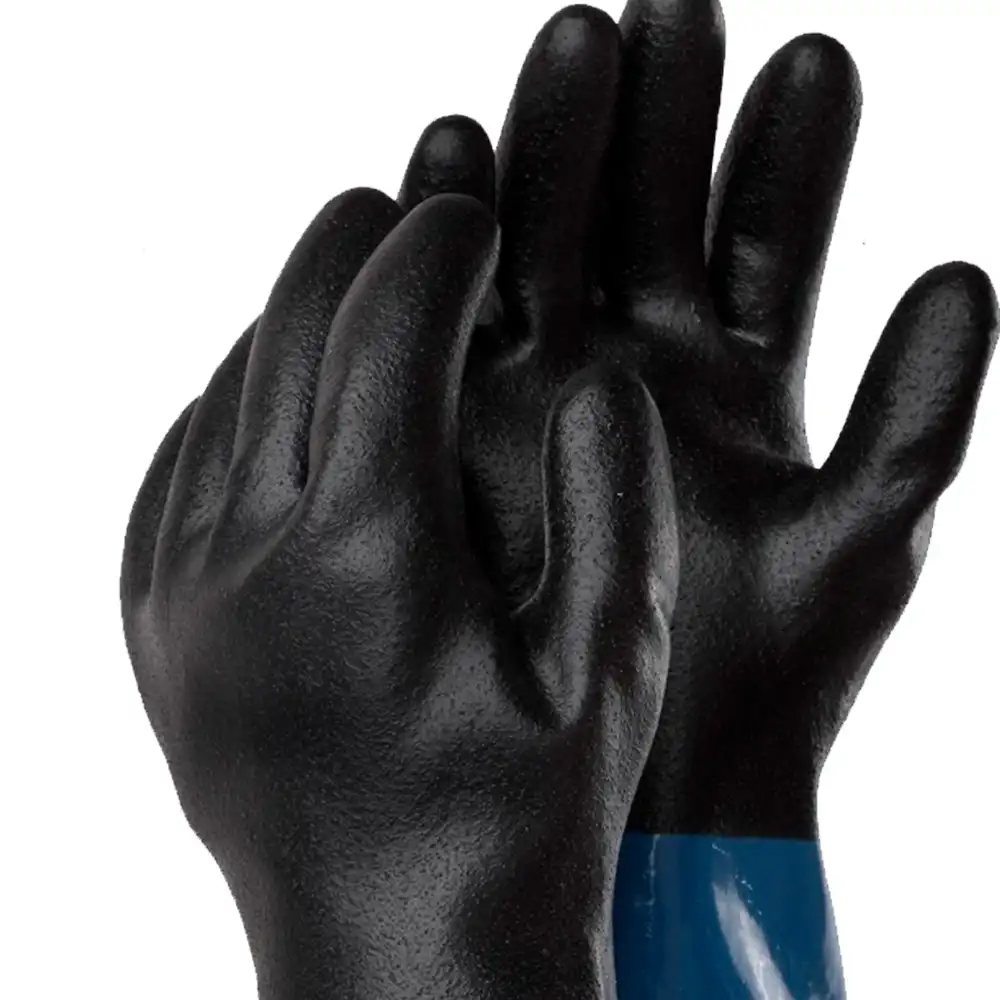 PVC Chemieschutzhandschuhe 32cm "71000" in 8 (M) - Thumbnail 5