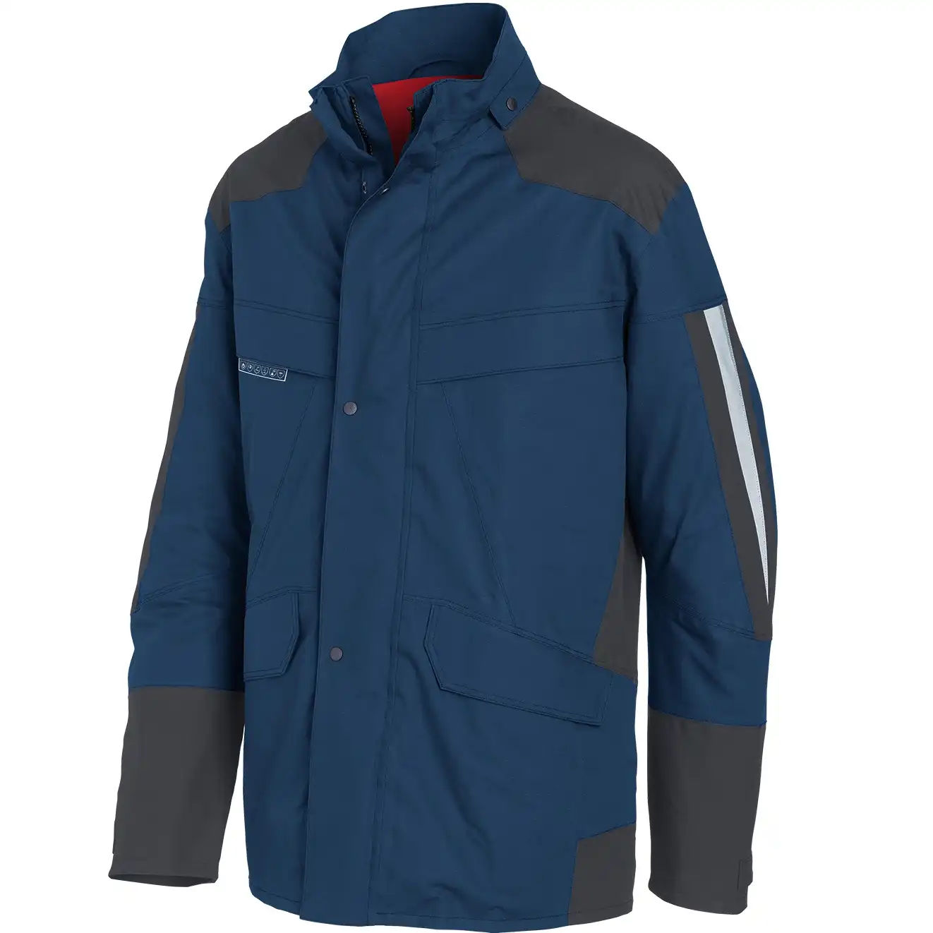 Multinorm Wetterjacke "PROTECTIQ" arc1 in dunkelblau/anthrazit, L - Thumbnail 1