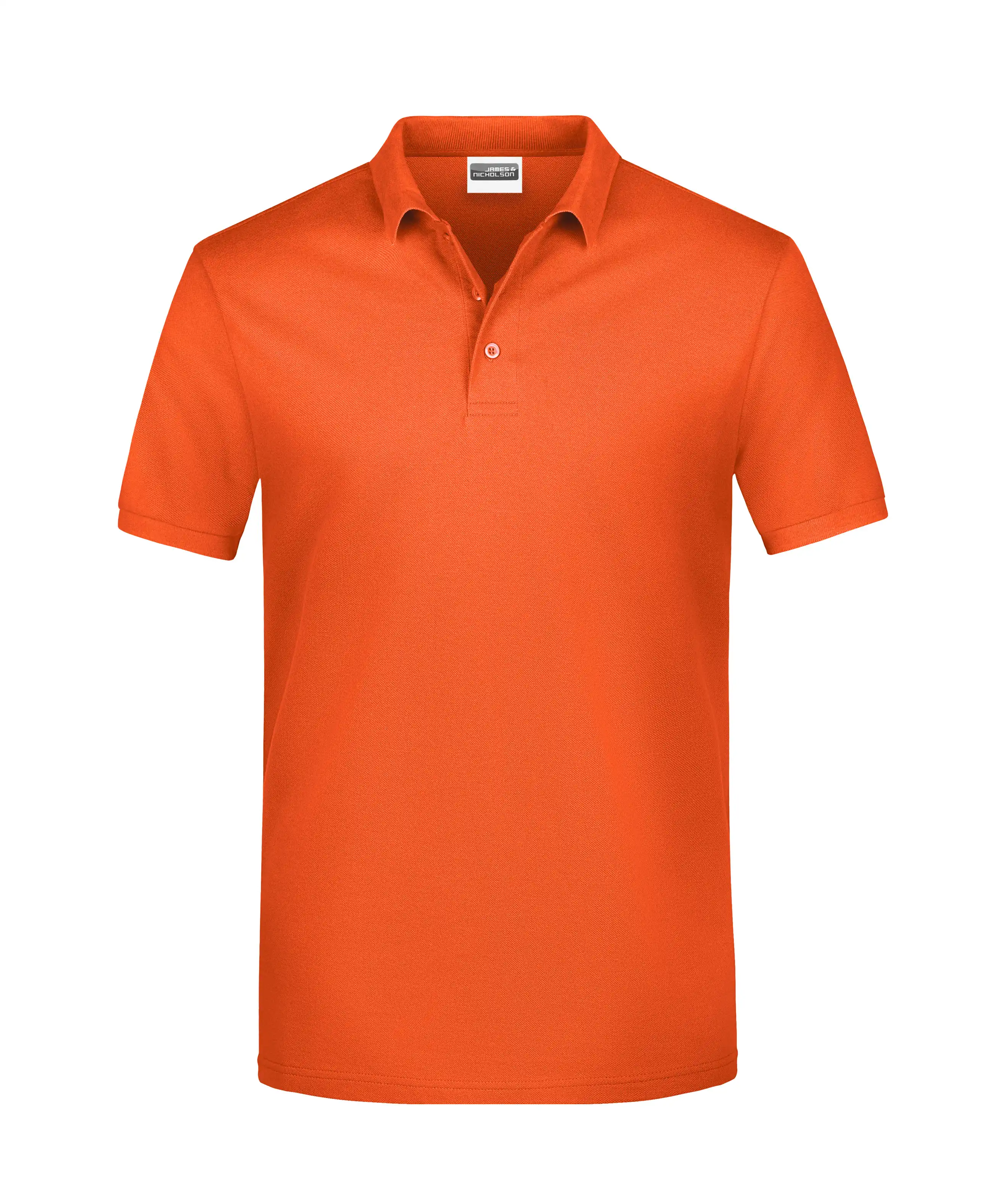 Basic Polo-Shirt "JN792" in Orange, 3XL - Bild 1
