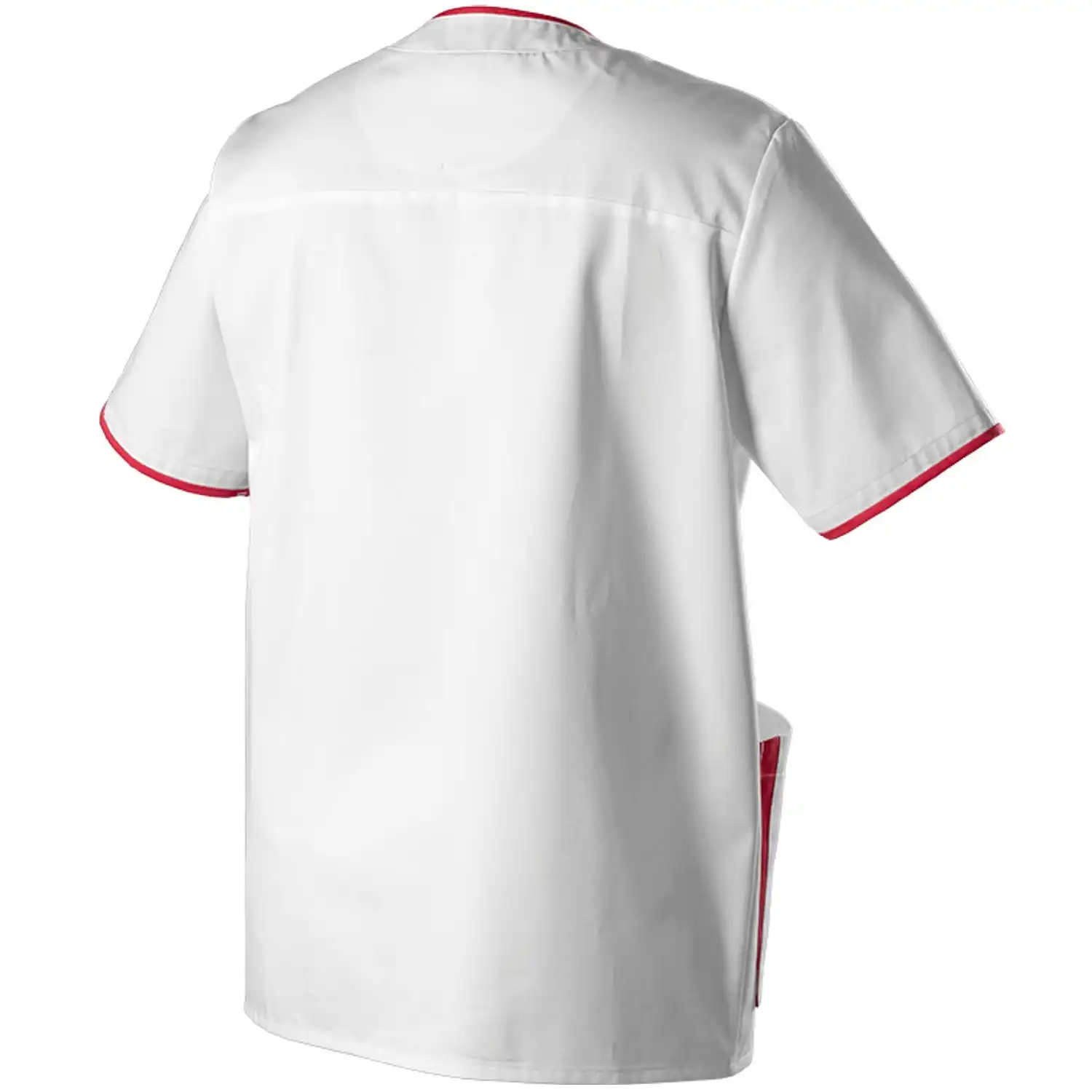 Schlupfkasack "1701-485" Med & Care in weiß/koralle, S - Thumbnail 2