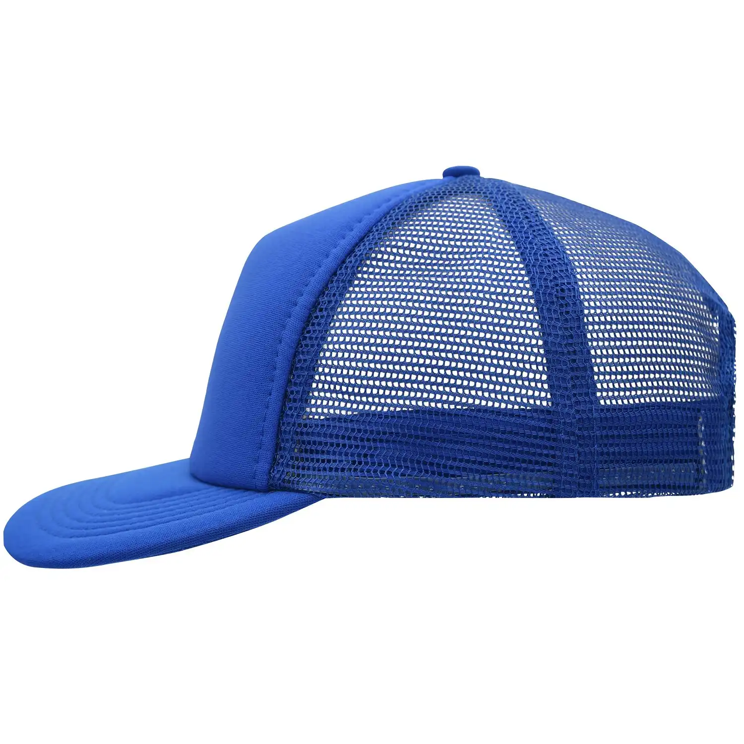 Basecap "MB6508" 5-Panel-Flat-Peak in royal - Thumbnail 1