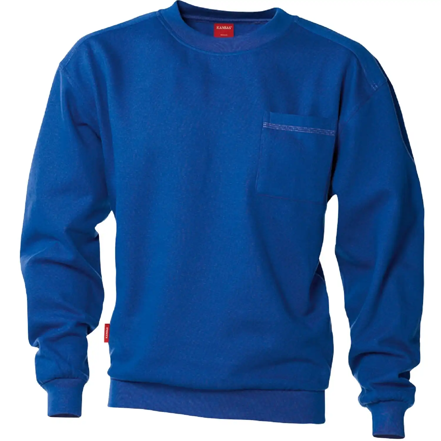 Sweatshirt "7394 SM" in königsblau, XL - Thumbnail 1