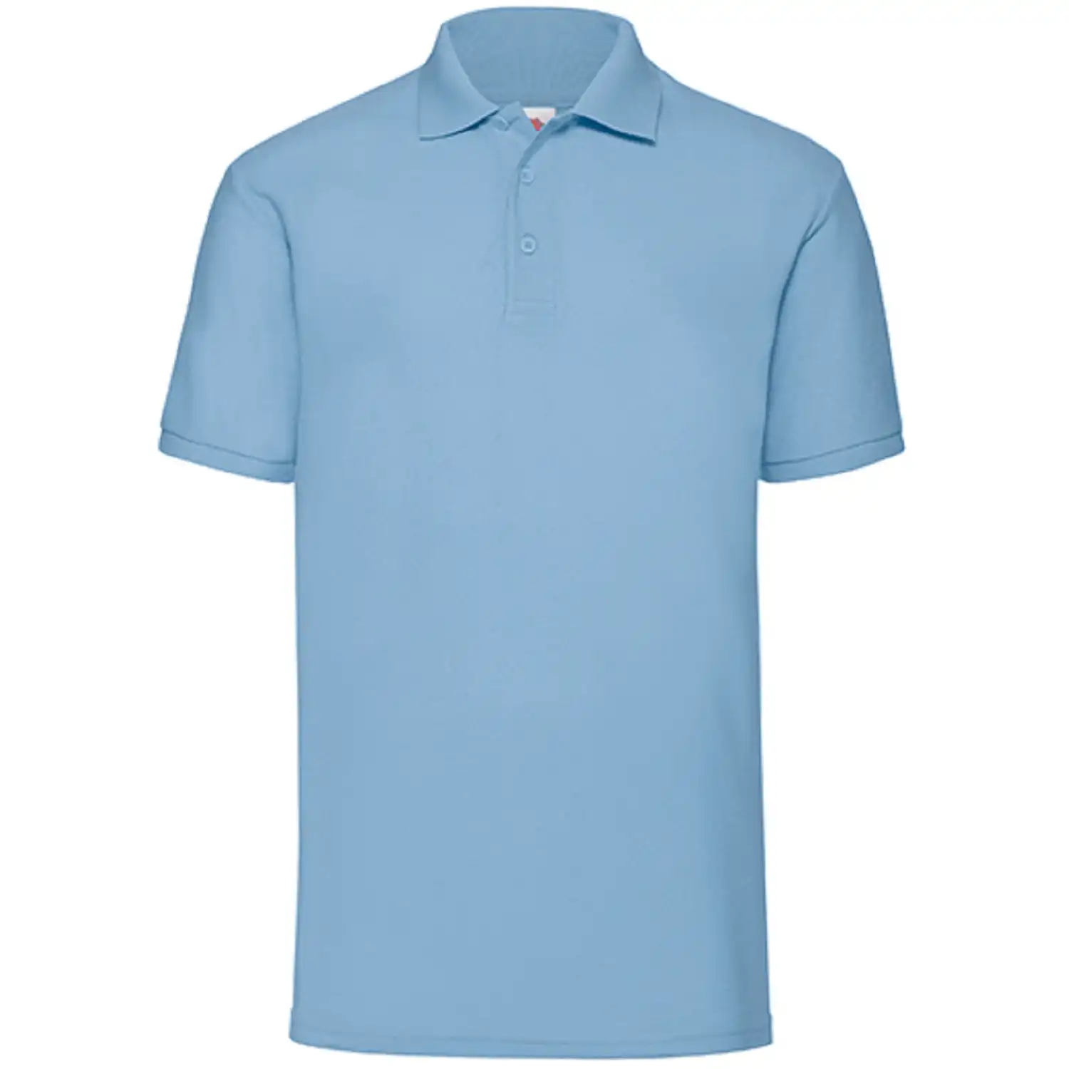 Polo-Shirt "F502" Piquée in sky blue, XL - Bild 1