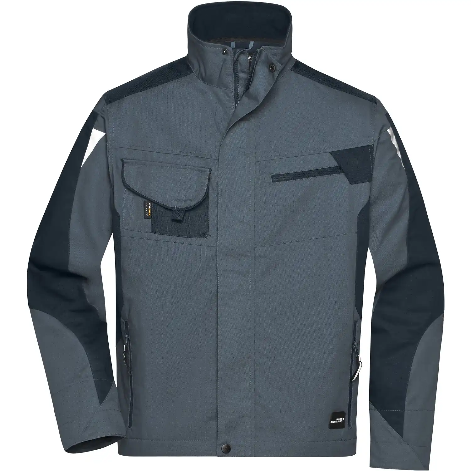 Bundjacke "JN821" in carbon/black, 3XL - Bild 1