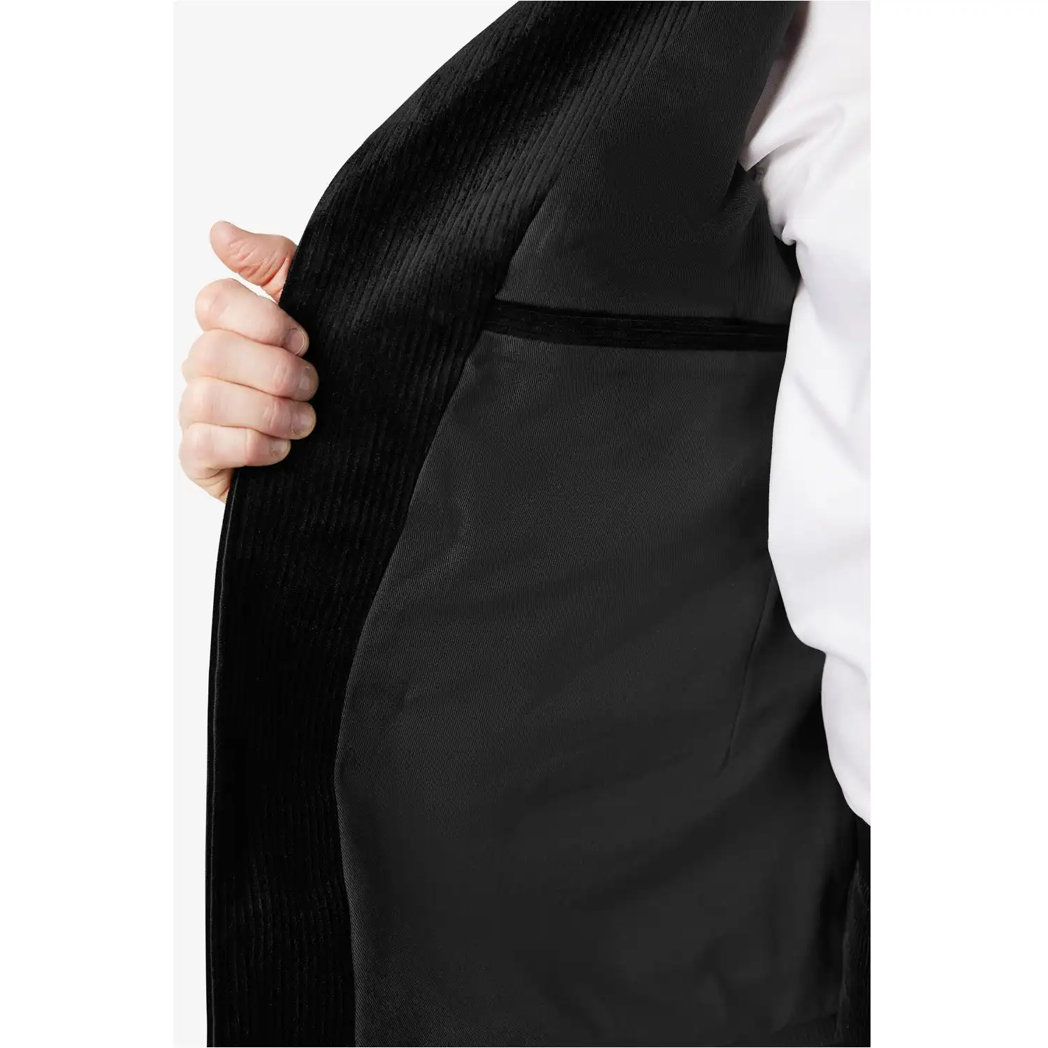 Zunftsakko Trenkercord "UWE" schwarz in 60 - Thumbnail 3