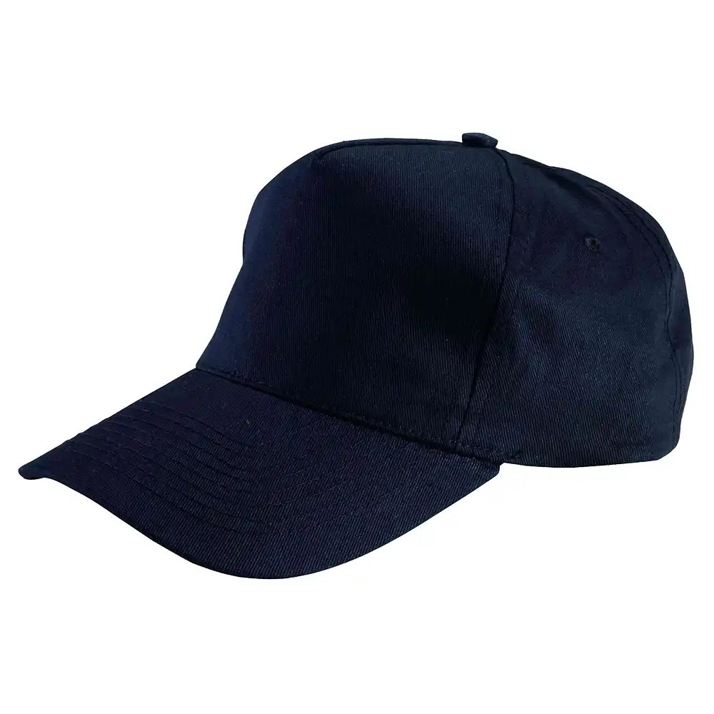 Basecap mit Druckknopf "02/116" in schwarz - Thumbnail 1