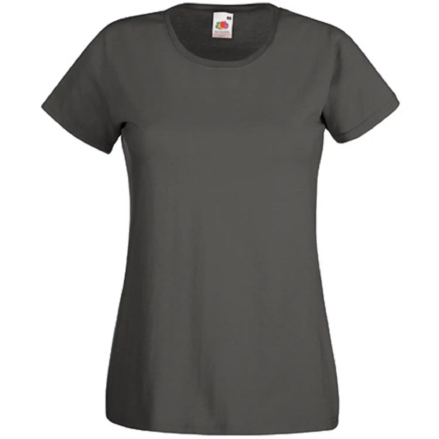Damen T-Shirt "F288N" 100% Baumwolle Valueweight in light graphite, M - Bild 1