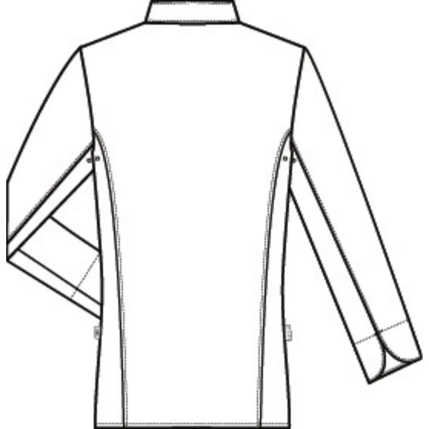 Damen Kochjacke "5407" in M - Thumbnail 5